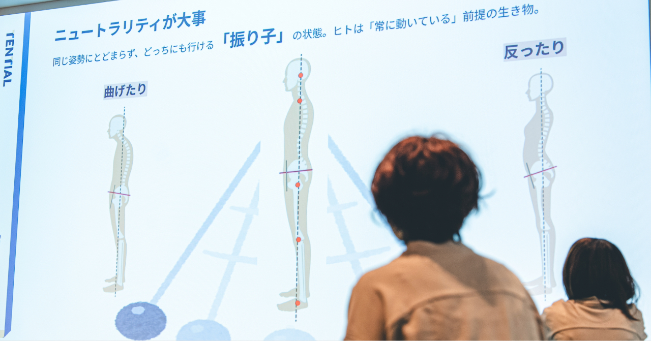 姿勢コンディショニング イベントの様子