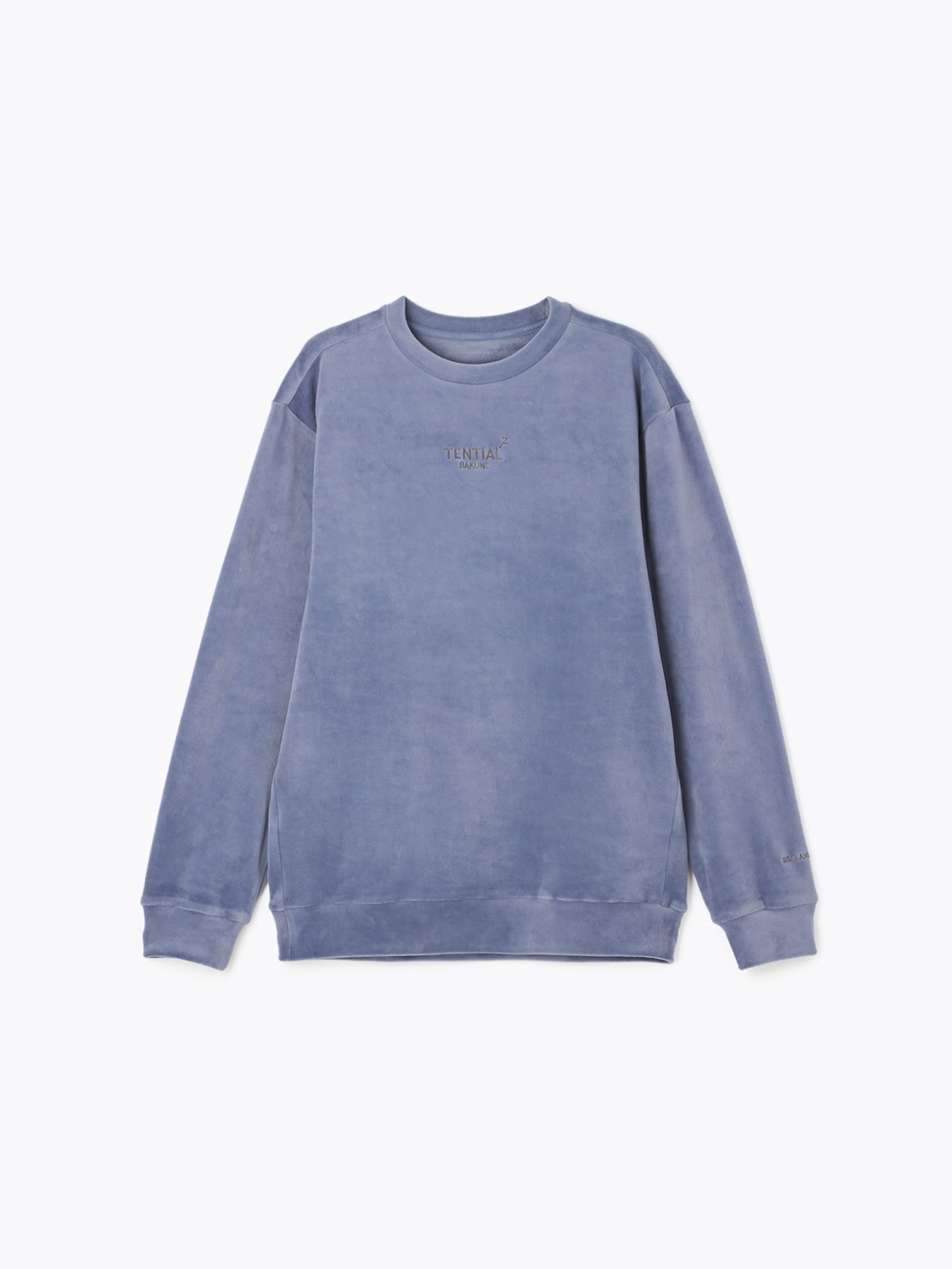 BAKUNE ベロア / 長袖クルーネックシャツ_25FW | TENTIAL公式