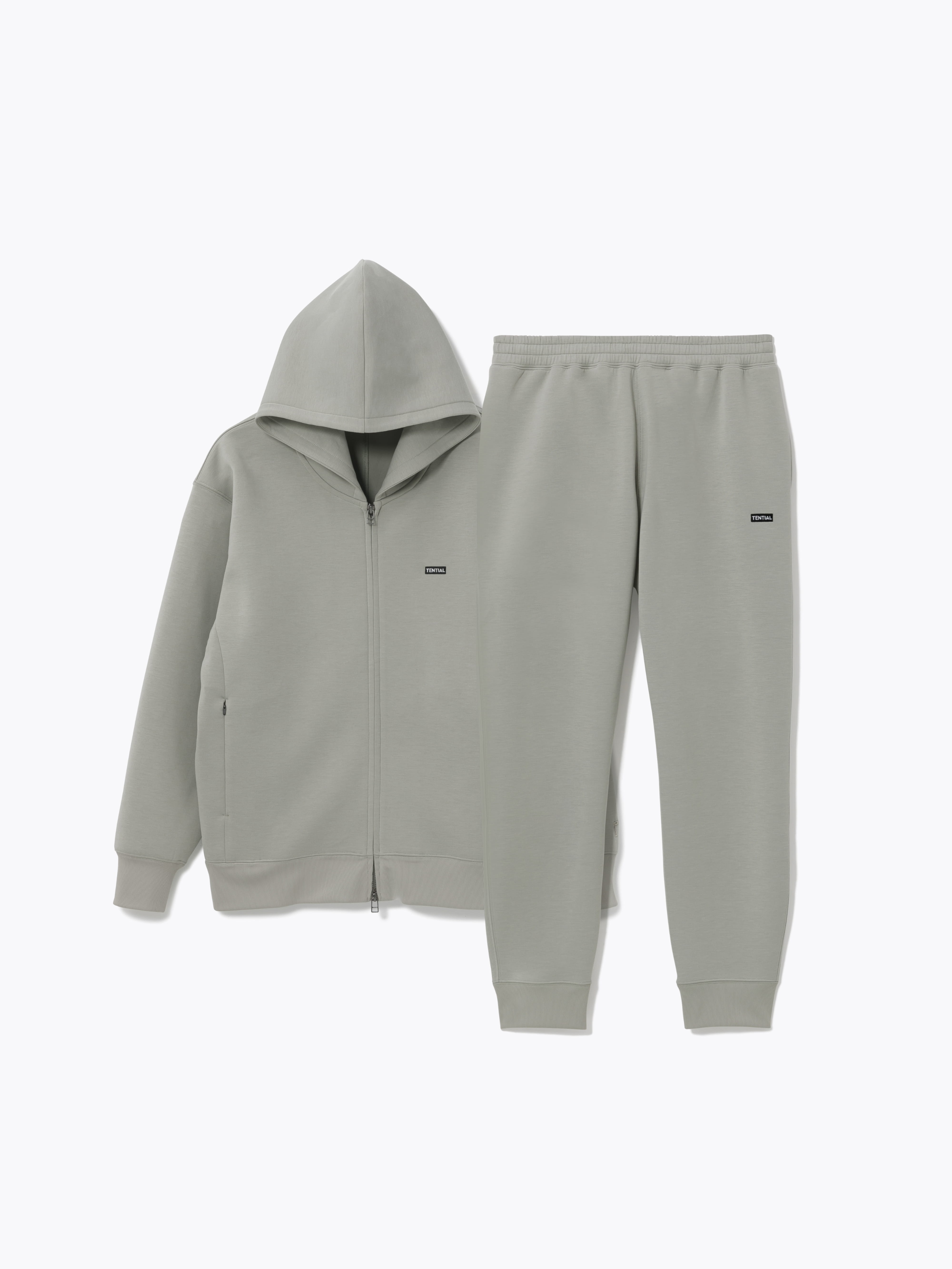 テックスウェット】フルジップフーディー / 上下セット（フルジップ