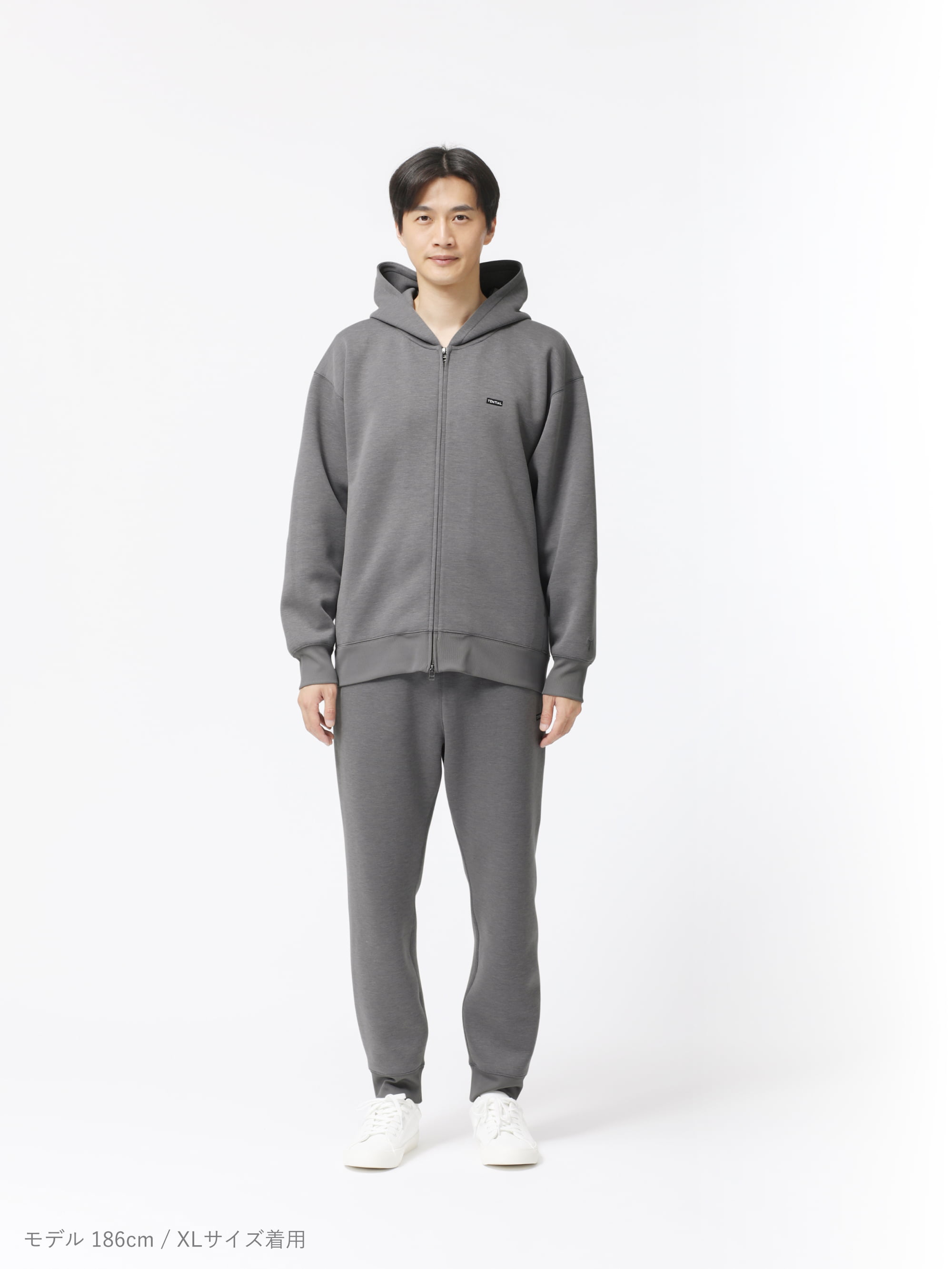 テックスウェット】フルジップフーディー / 上下セット（フルジップ