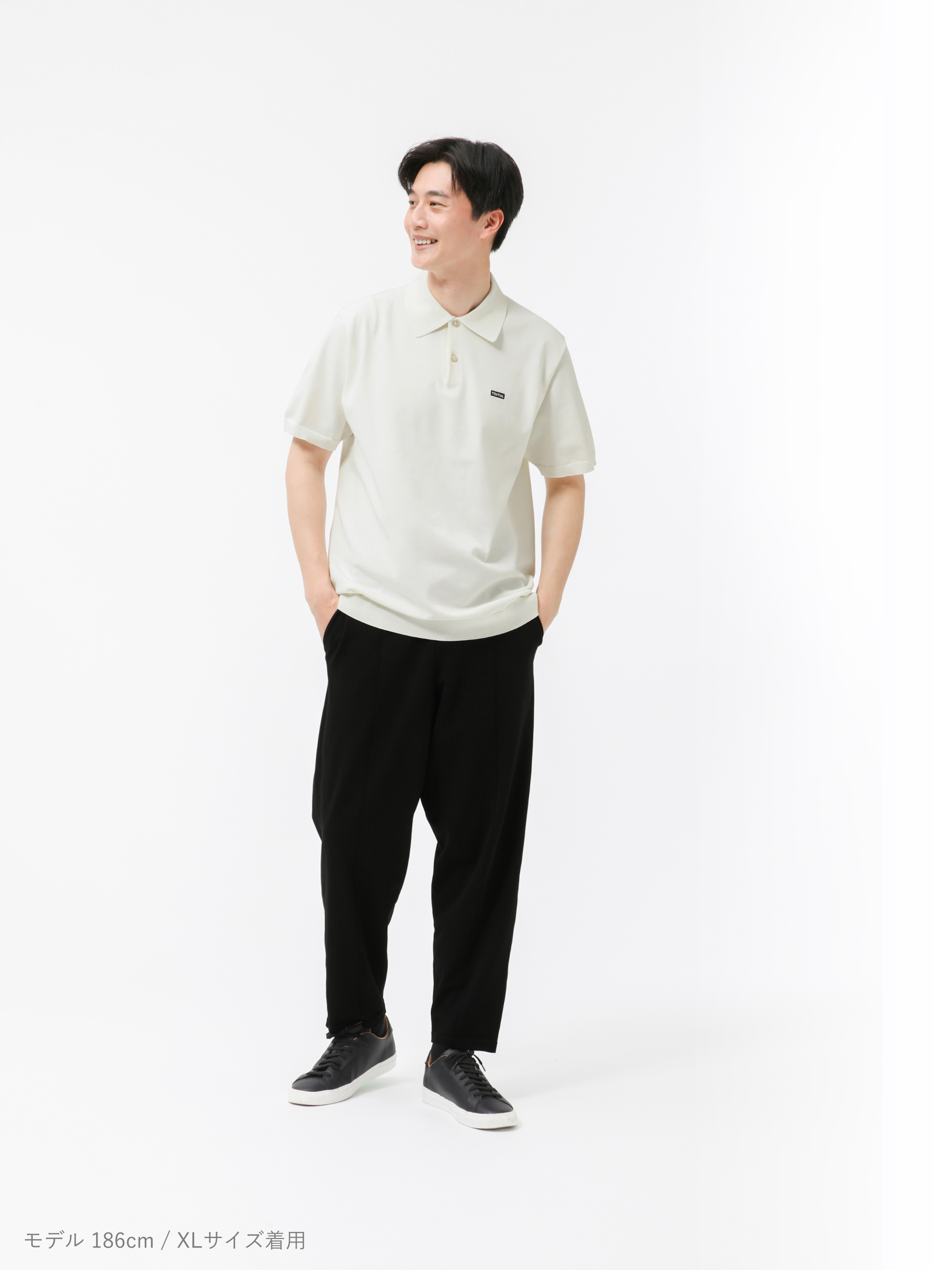 TENTIAL テンシャル　ポロシャツ Lサイズ 黒白4枚セット TENTIAL 【公式】 MIGARU Light Knit [ ミガル ライトニット
