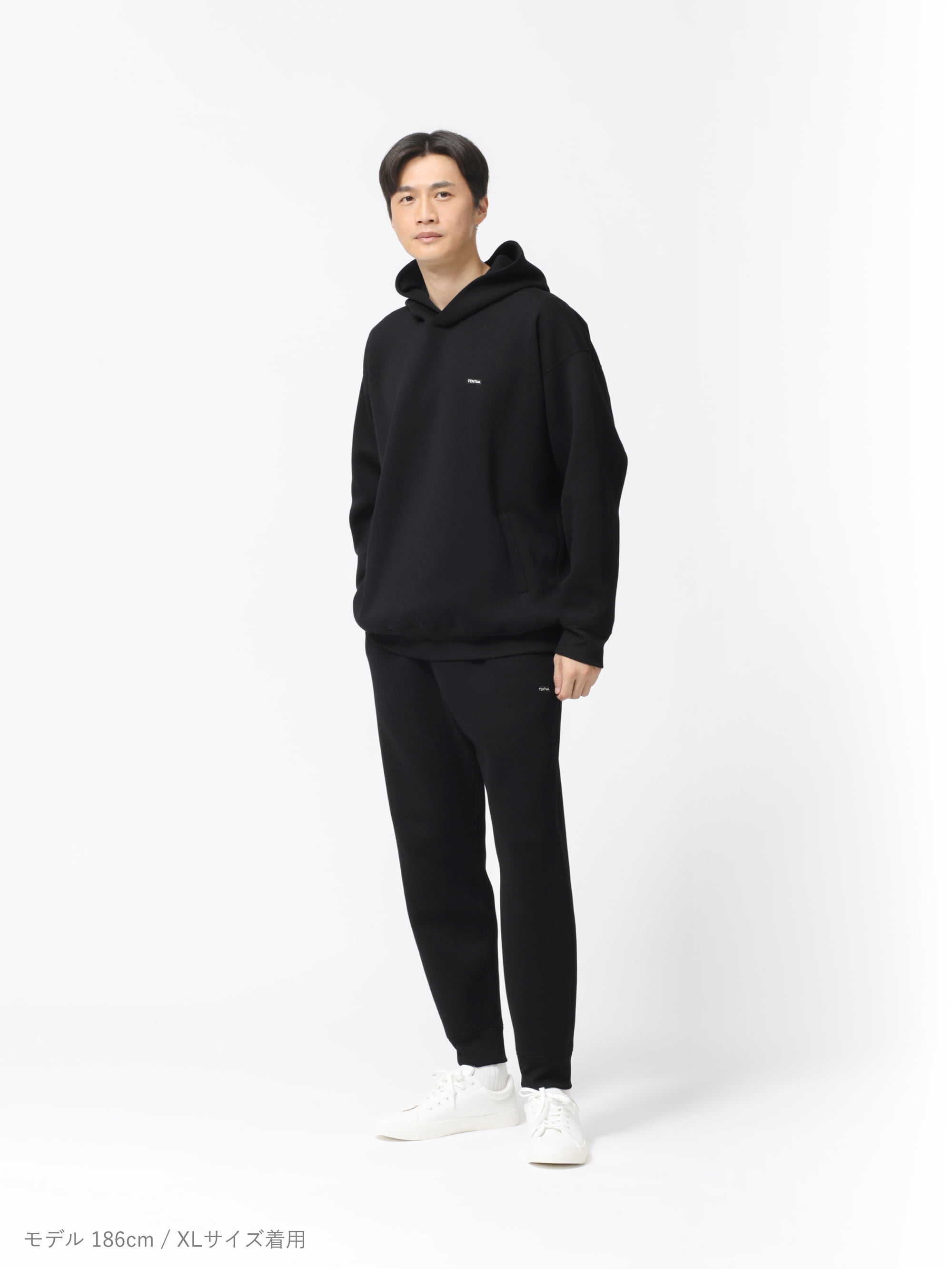 テックスウェット】クルーネックプルオーバー / 上下セット（クルー