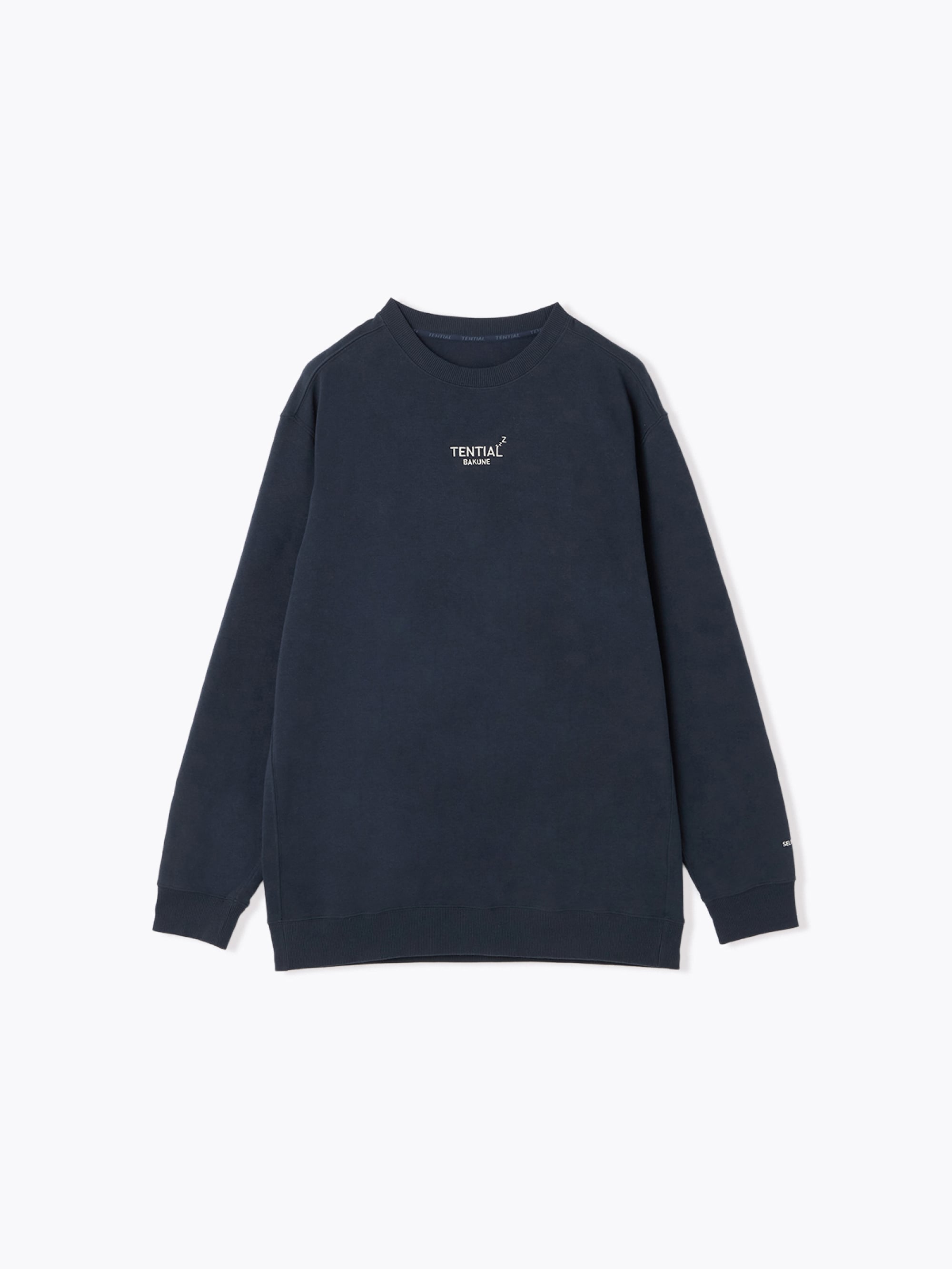 BAKUNE スウェット メンズ / 長袖クルーネックシャツ_25FW | TENTIAL