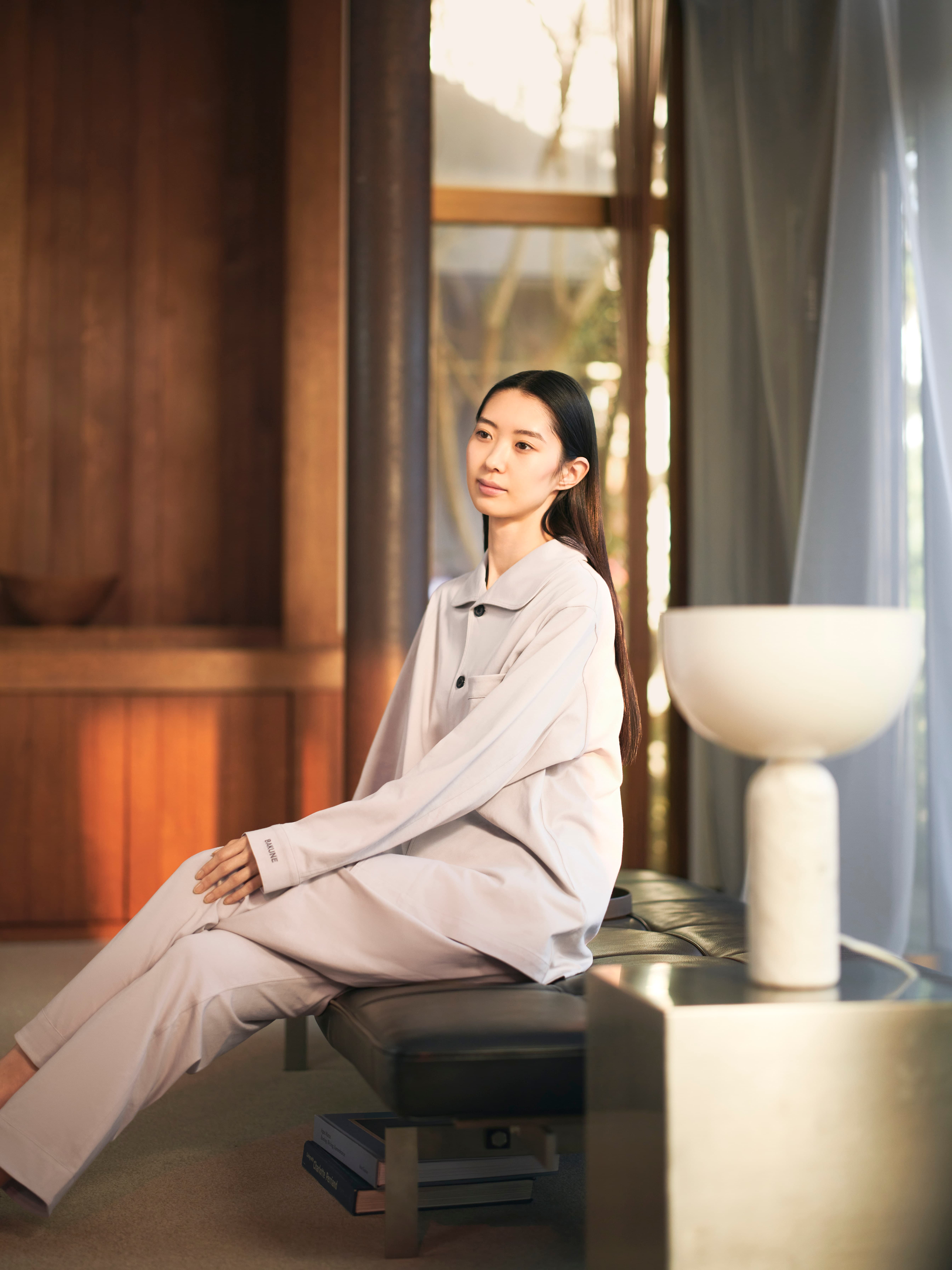 BAKUNE パジャマ オーガニックコットンブレンドの商品イメージ