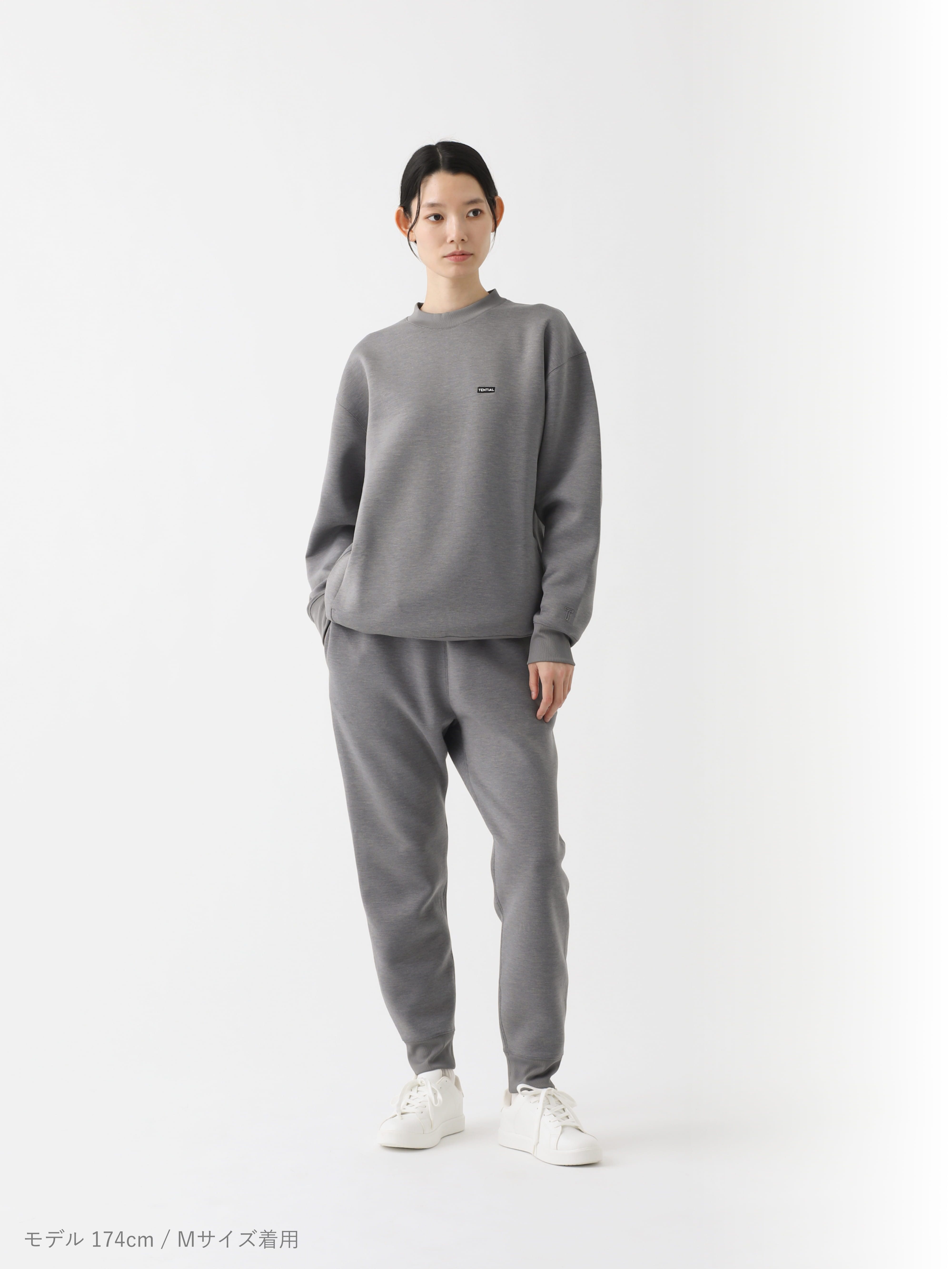 テックスウェット】クルーネックプルオーバー / 上下セット（クルー