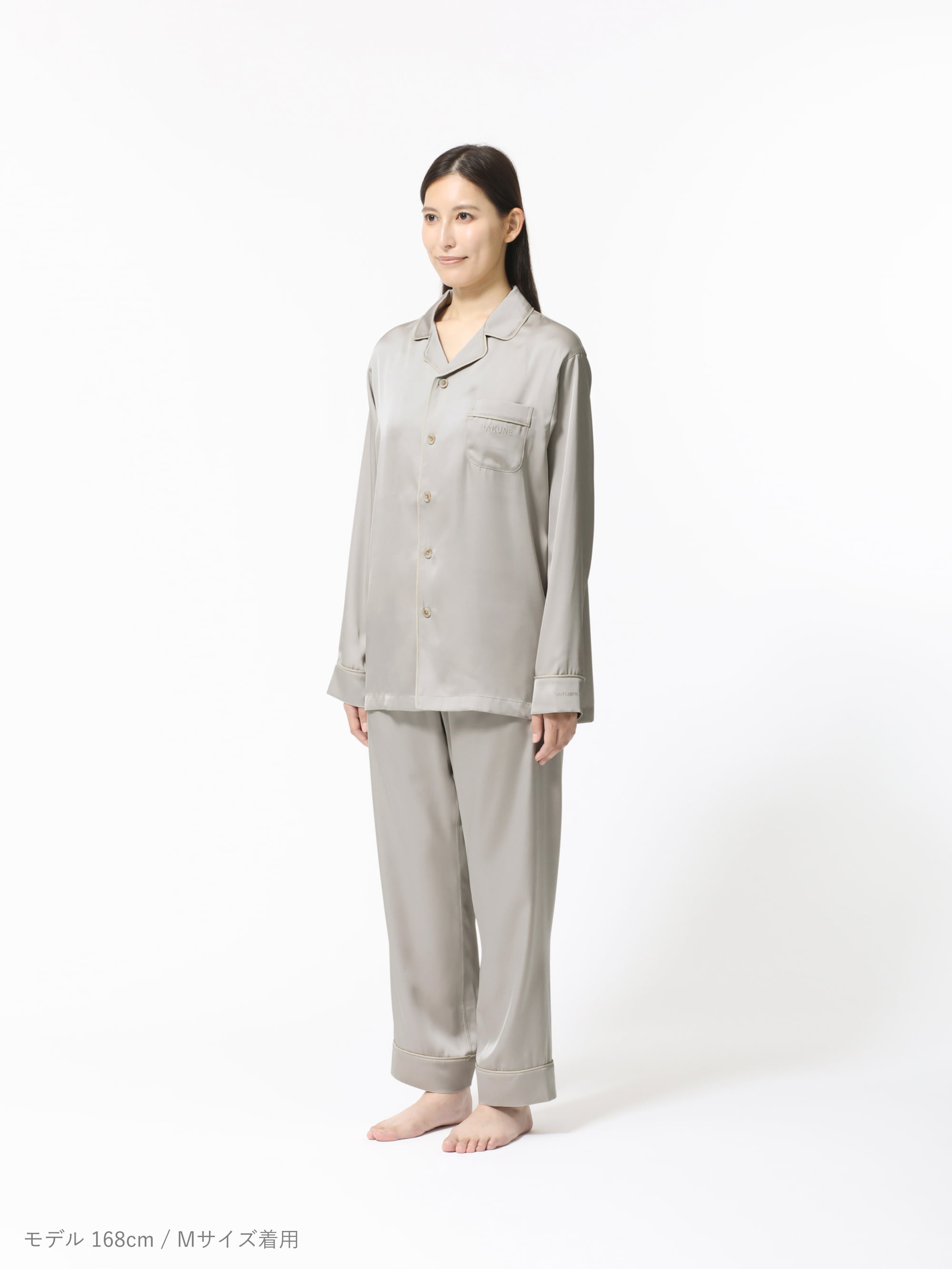 TENTIAL BAKUNE ベージュ パジャマ上下セット Mサイズ TENTIAL テンシャル リカバリーウェア BAKUNE バクネ Pajamas