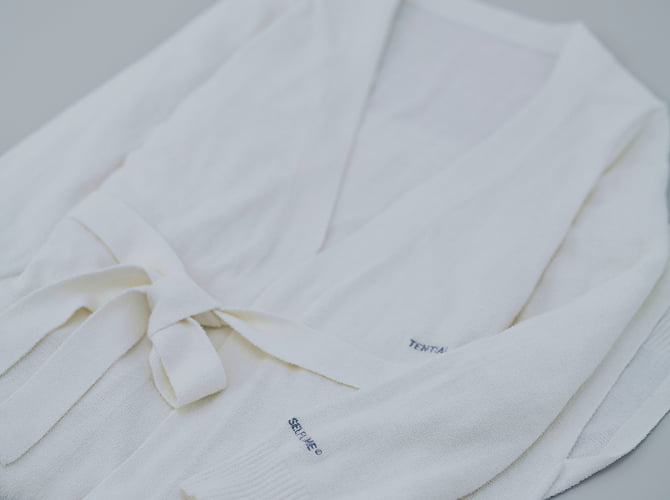 BAKUNE ロングカーディガン_25FW | TENTIAL公式オンラインストア