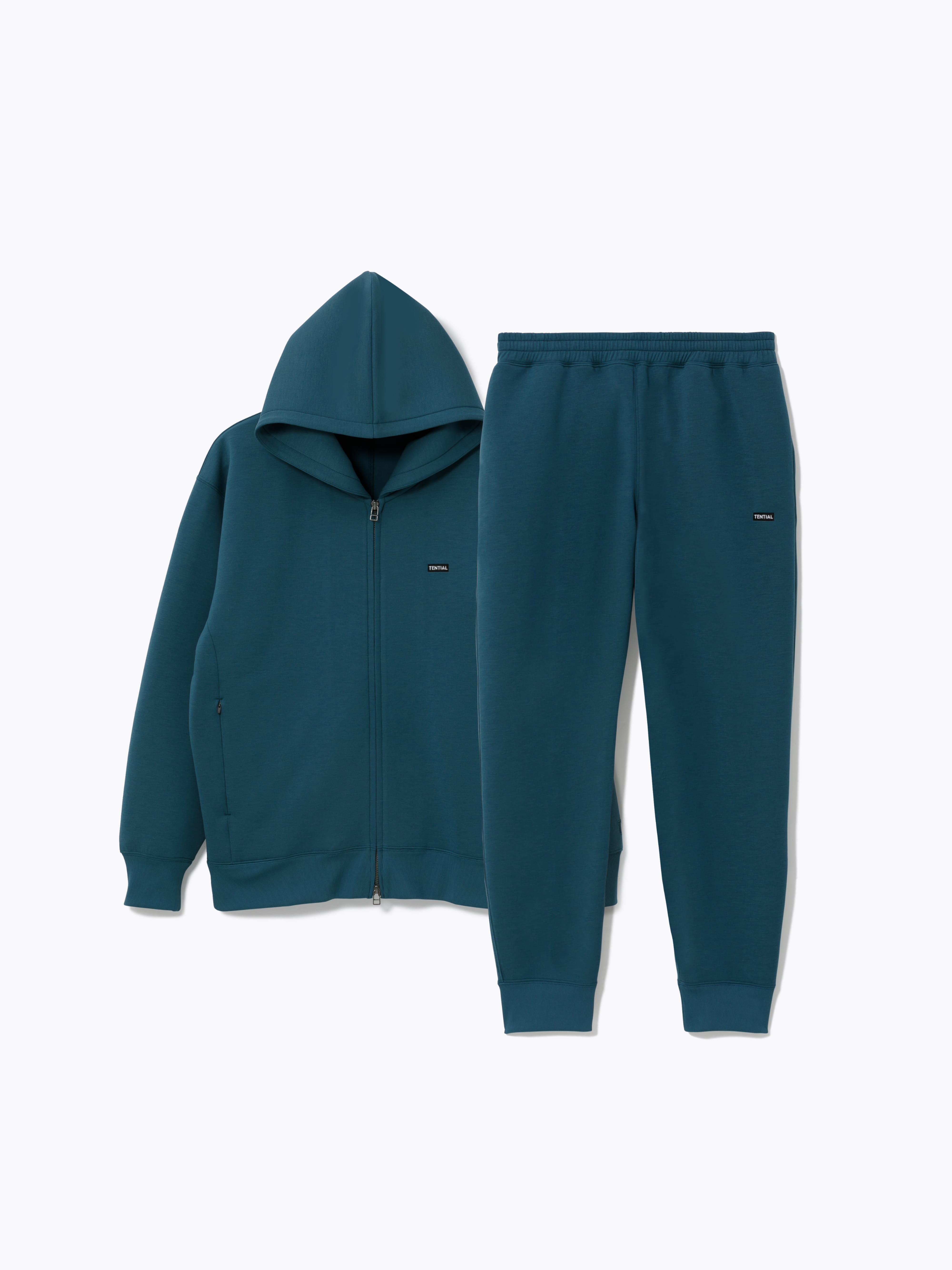 テックスウェット】フルジップフーディー / 上下セット（フルジップ