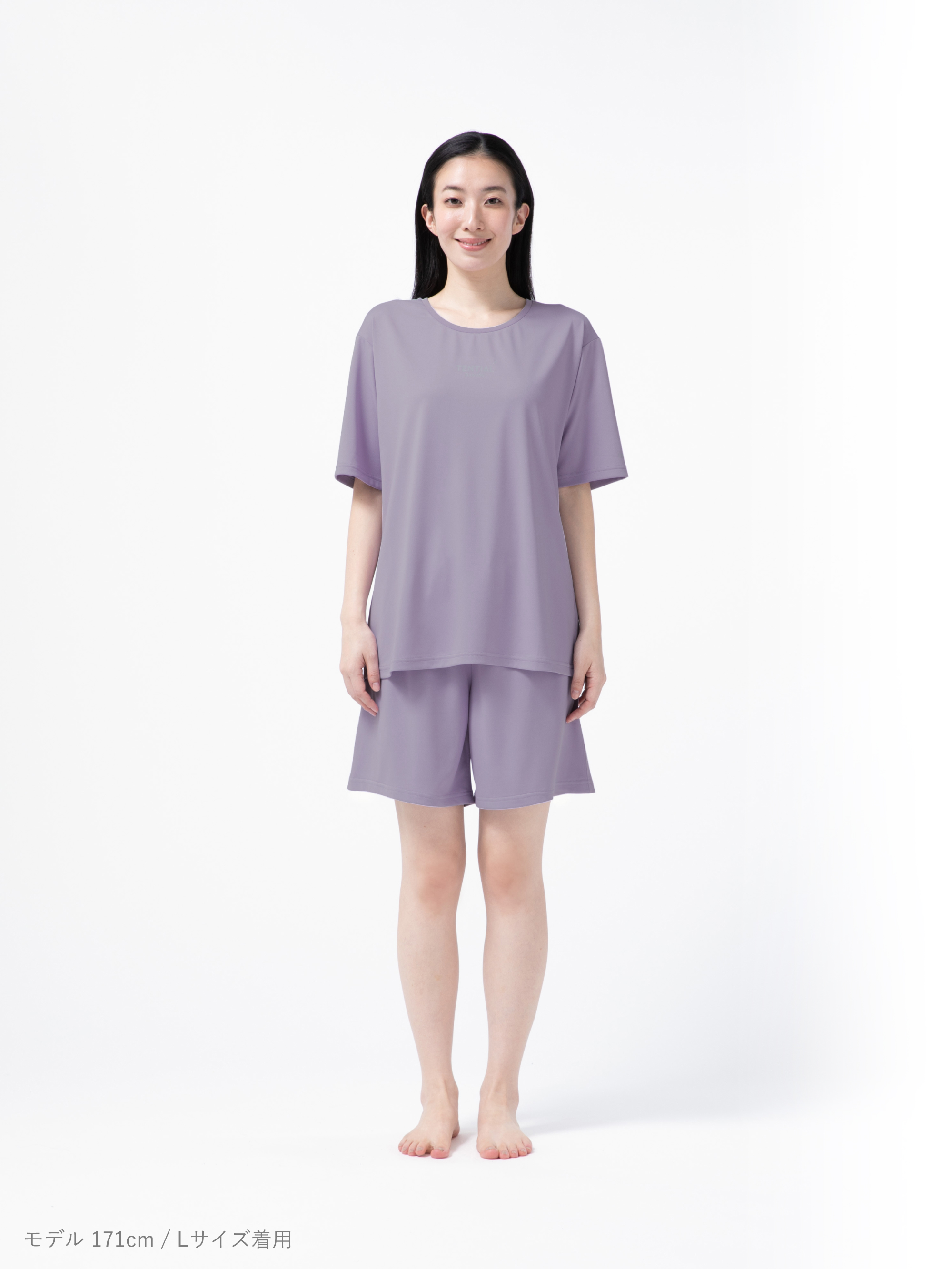 BAKUNE Dry Women's 上下セット（半袖Tシャツ・ショートパンツ