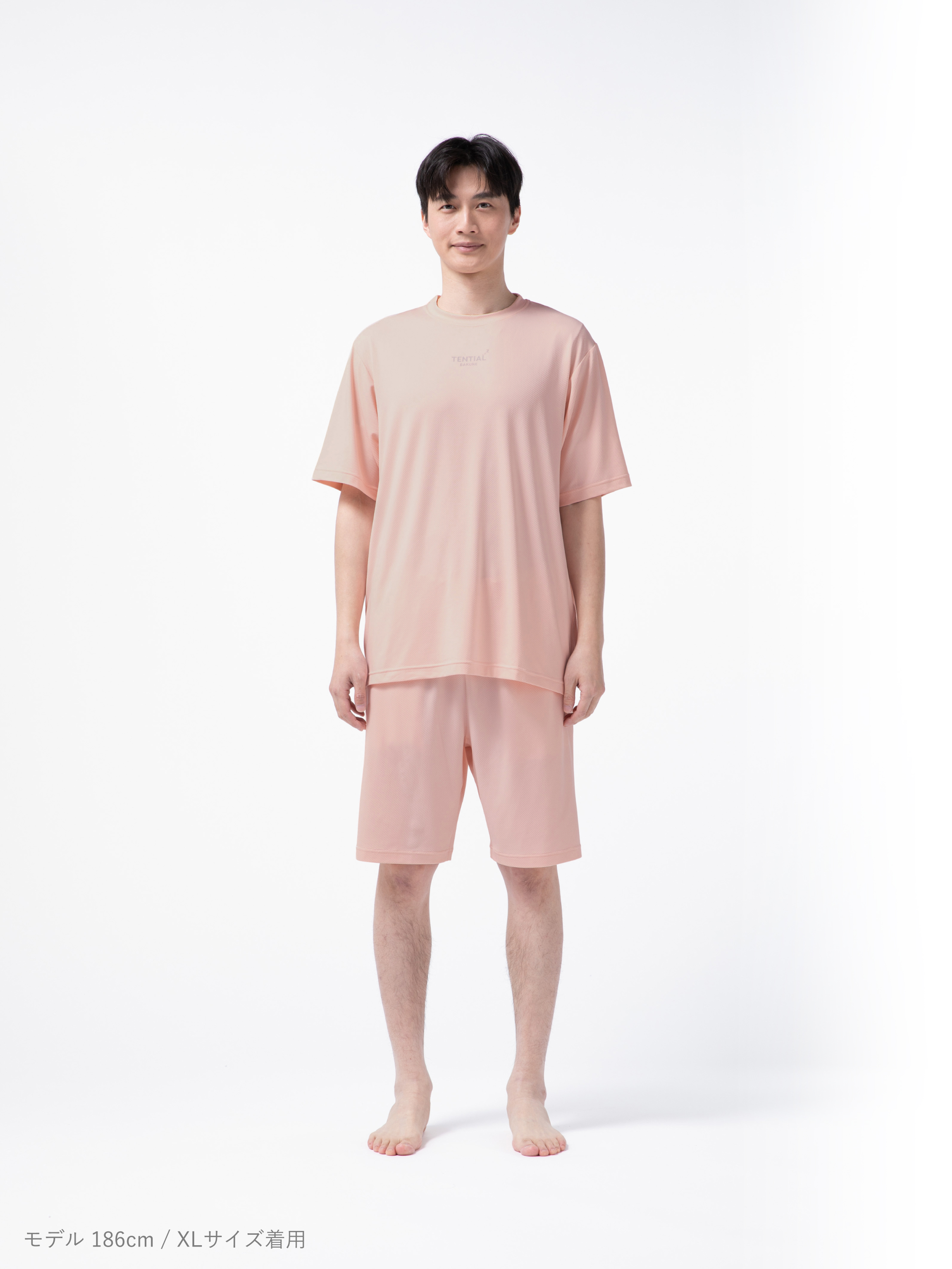 BAKUNE Mesh 上下セット（半袖Tシャツ・ショートパンツ）_25SS