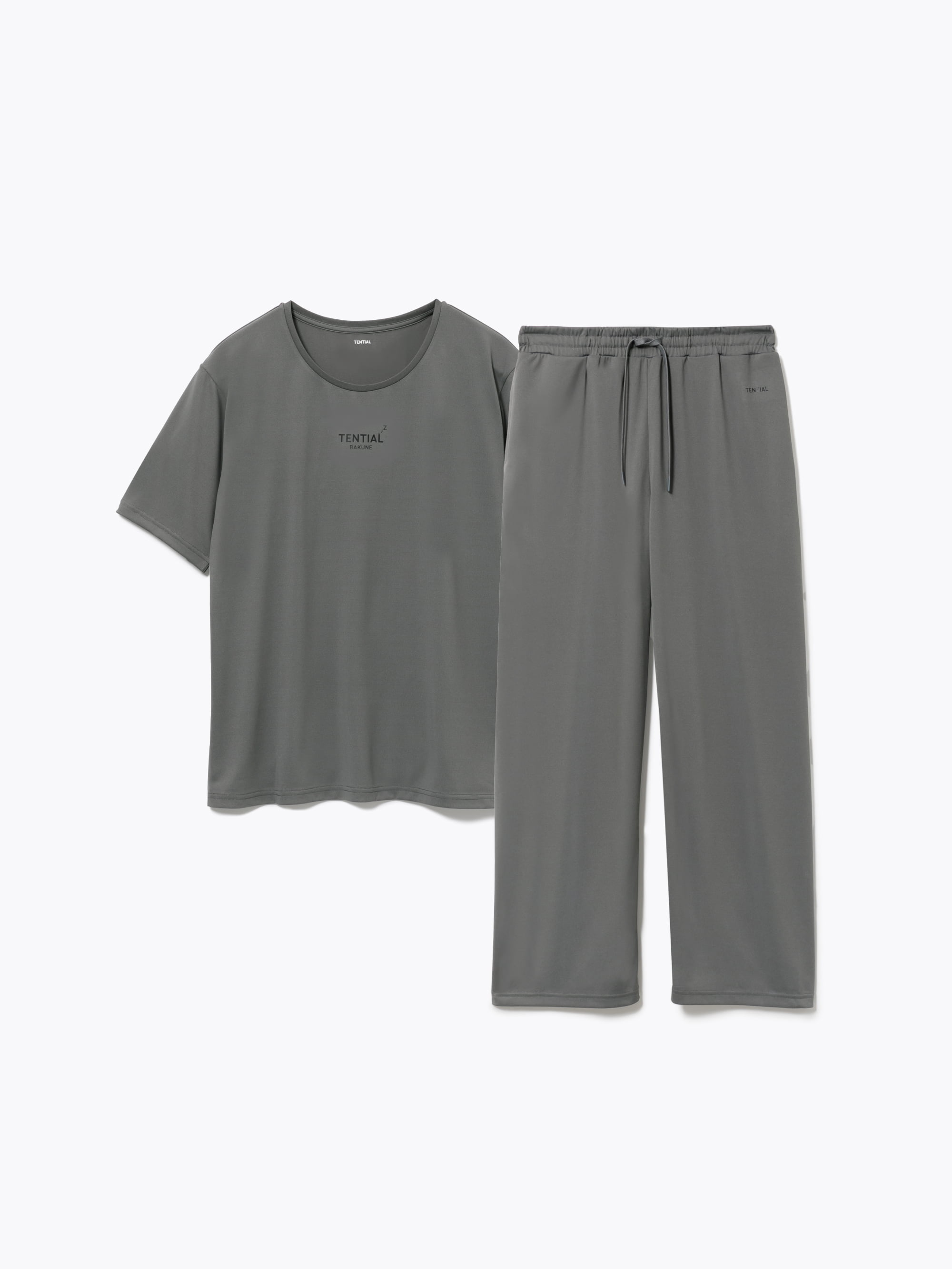 【極美品】TENTIAL バクネ セット レディース XL 半袖 ロングパンツ BAKUNE Dry Women's 上下セット（半袖Tシャツ・ロングパンツ）_25SS