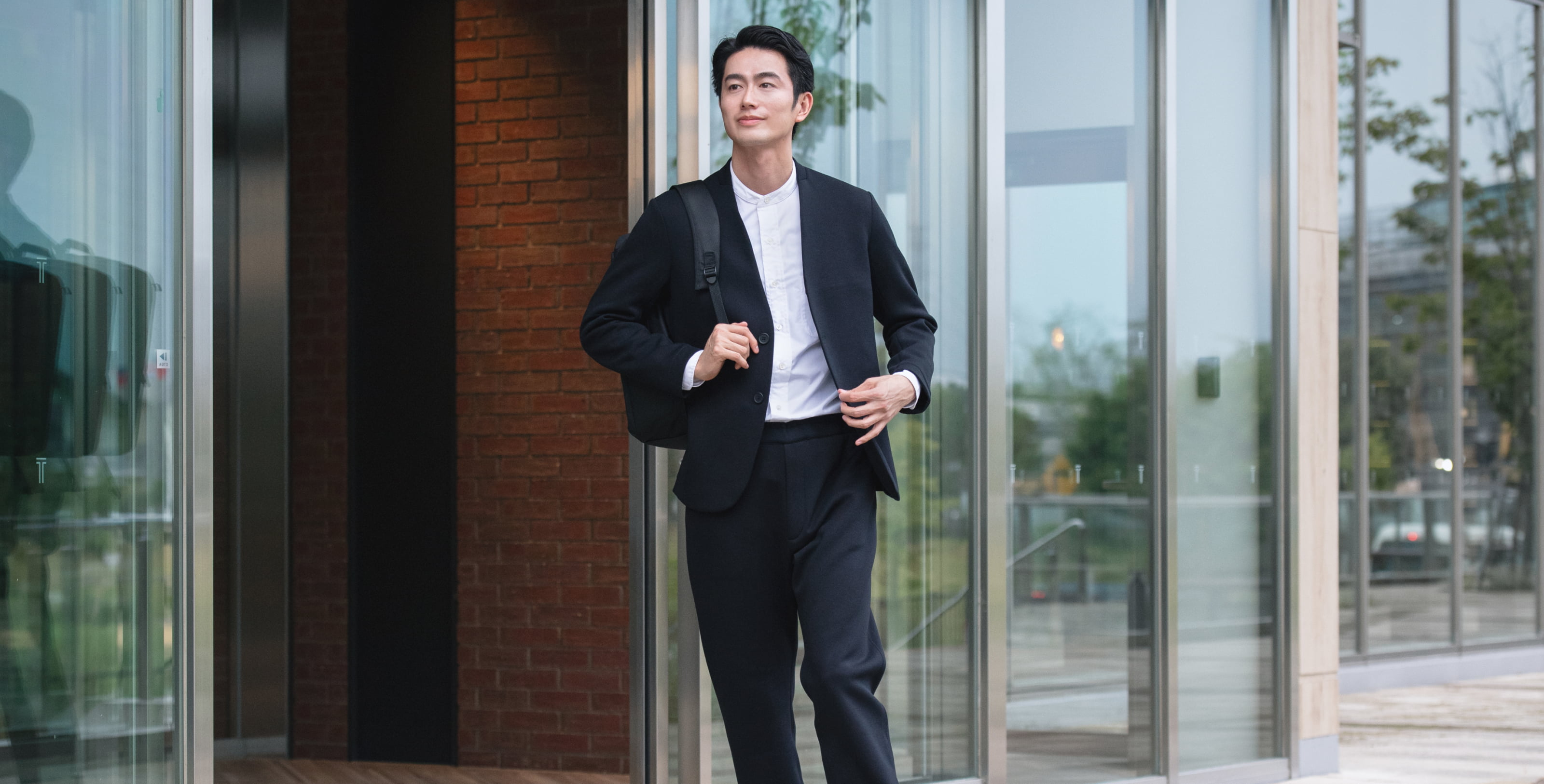 【美品】✨ TENTIAL テンシャル ノーカラージャケット TENTIAL 【公式】テックスウェット カラーレスジャケット メンズ