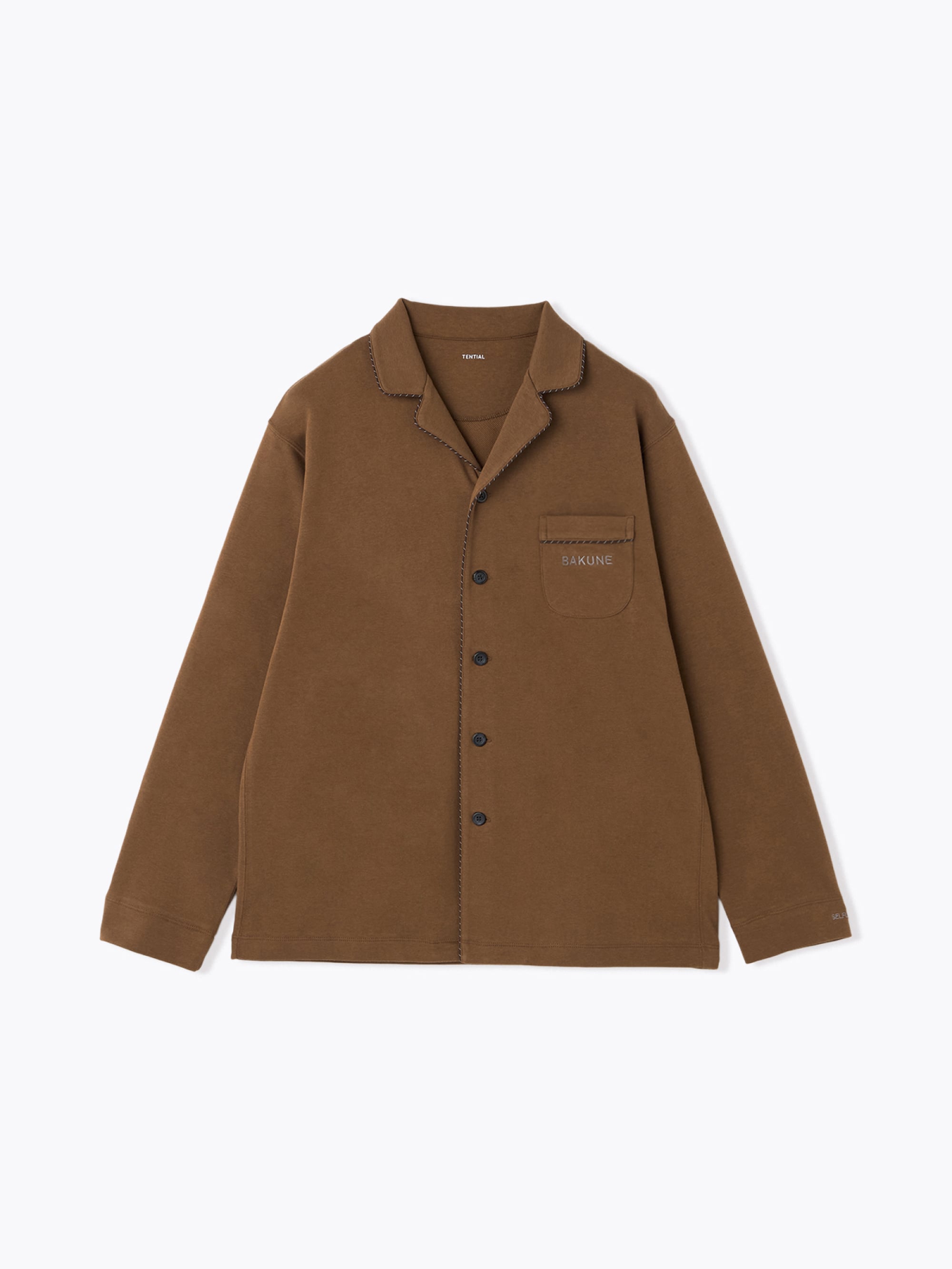 BAKUNE パジャマ スウェット / 長袖シャツ_25FW | TENTIAL公式