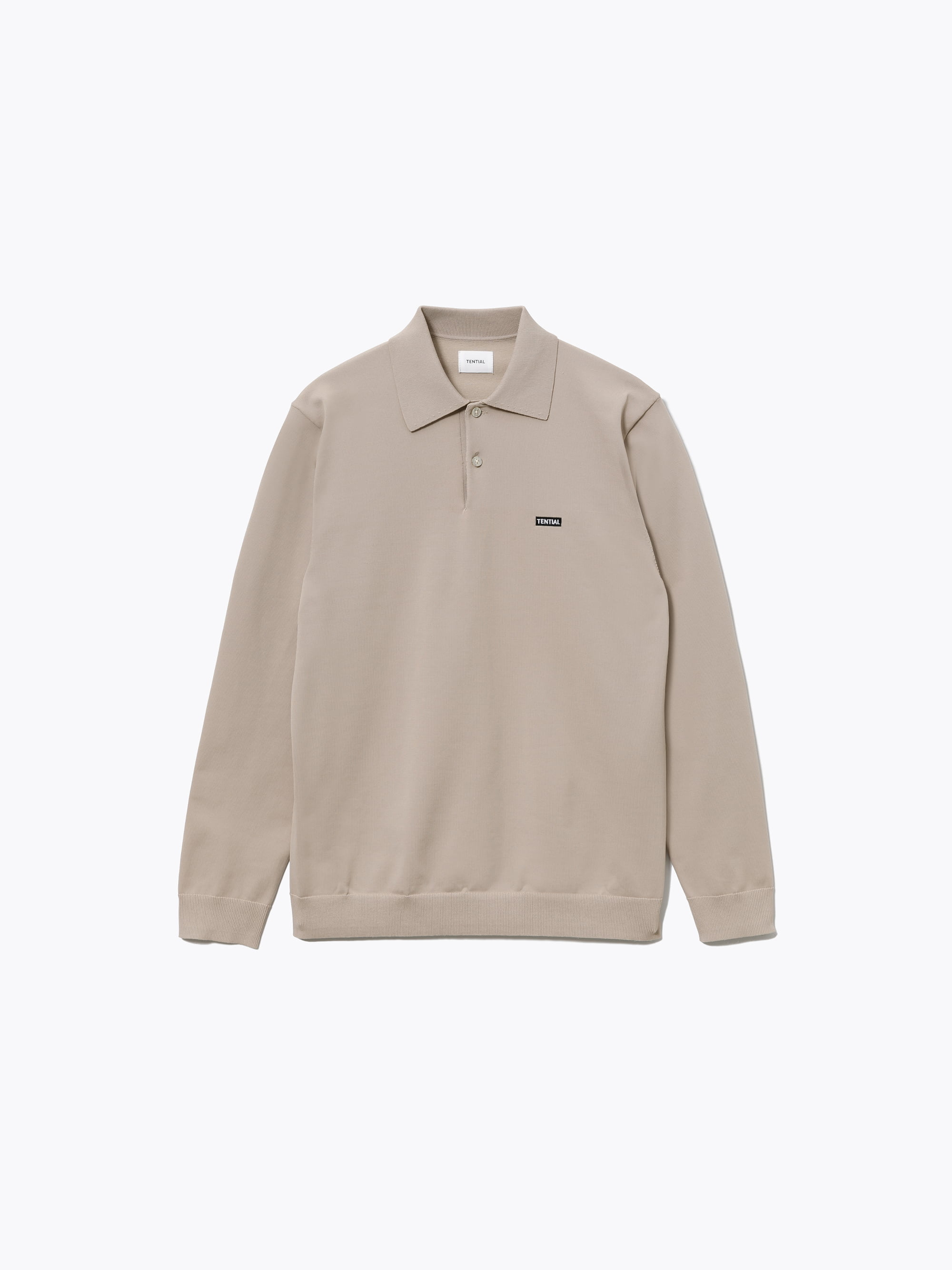 MIGARU Light Knit Long Sleeve Polo Shirt / 長袖ポロシャツ_25FW 