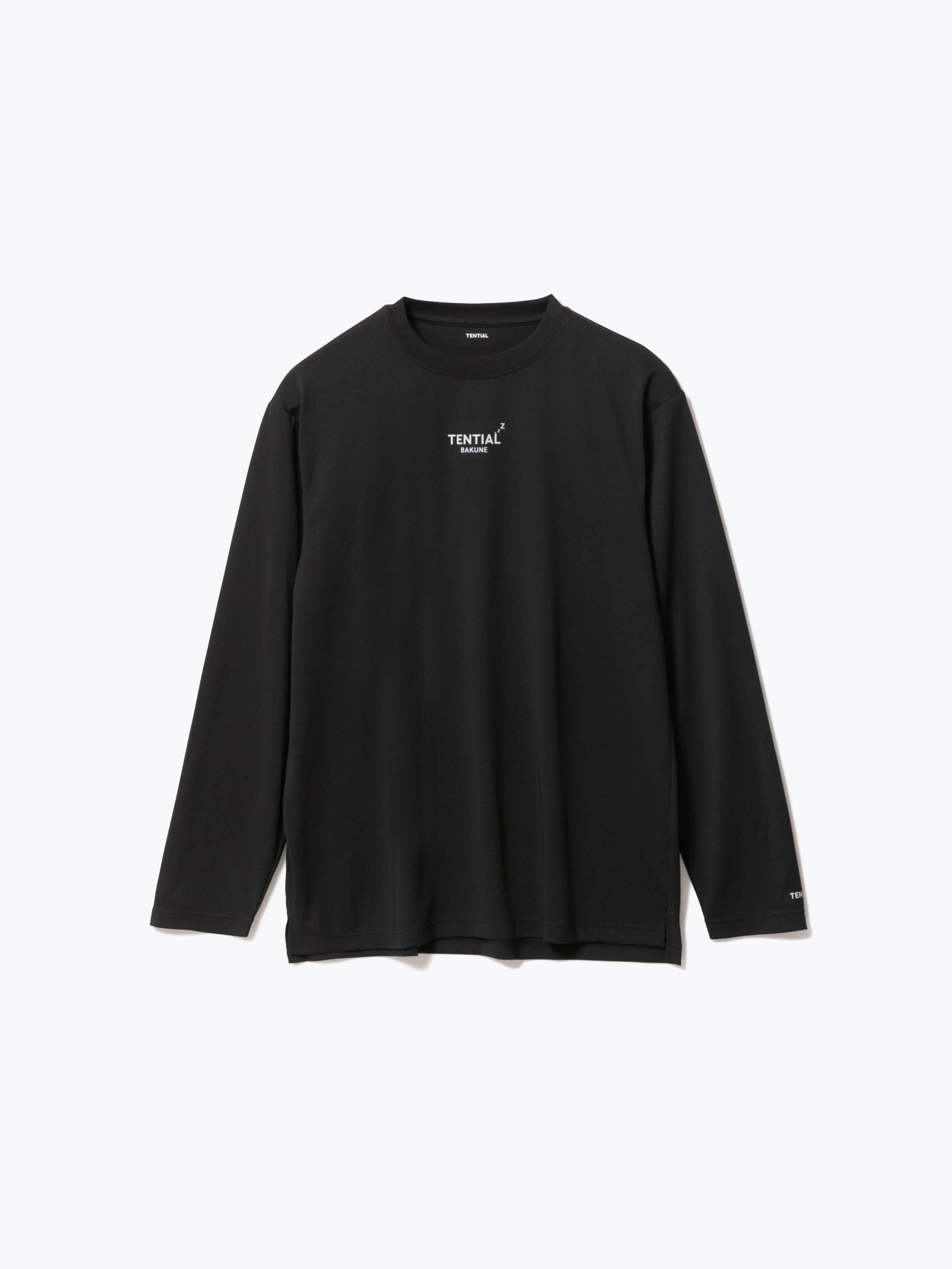 BAKUNE Dry 長袖シャツ　黒　XS BAKUNE Dry Men's 長袖Tシャツ_25SS | TENTIAL公式オンラインストア