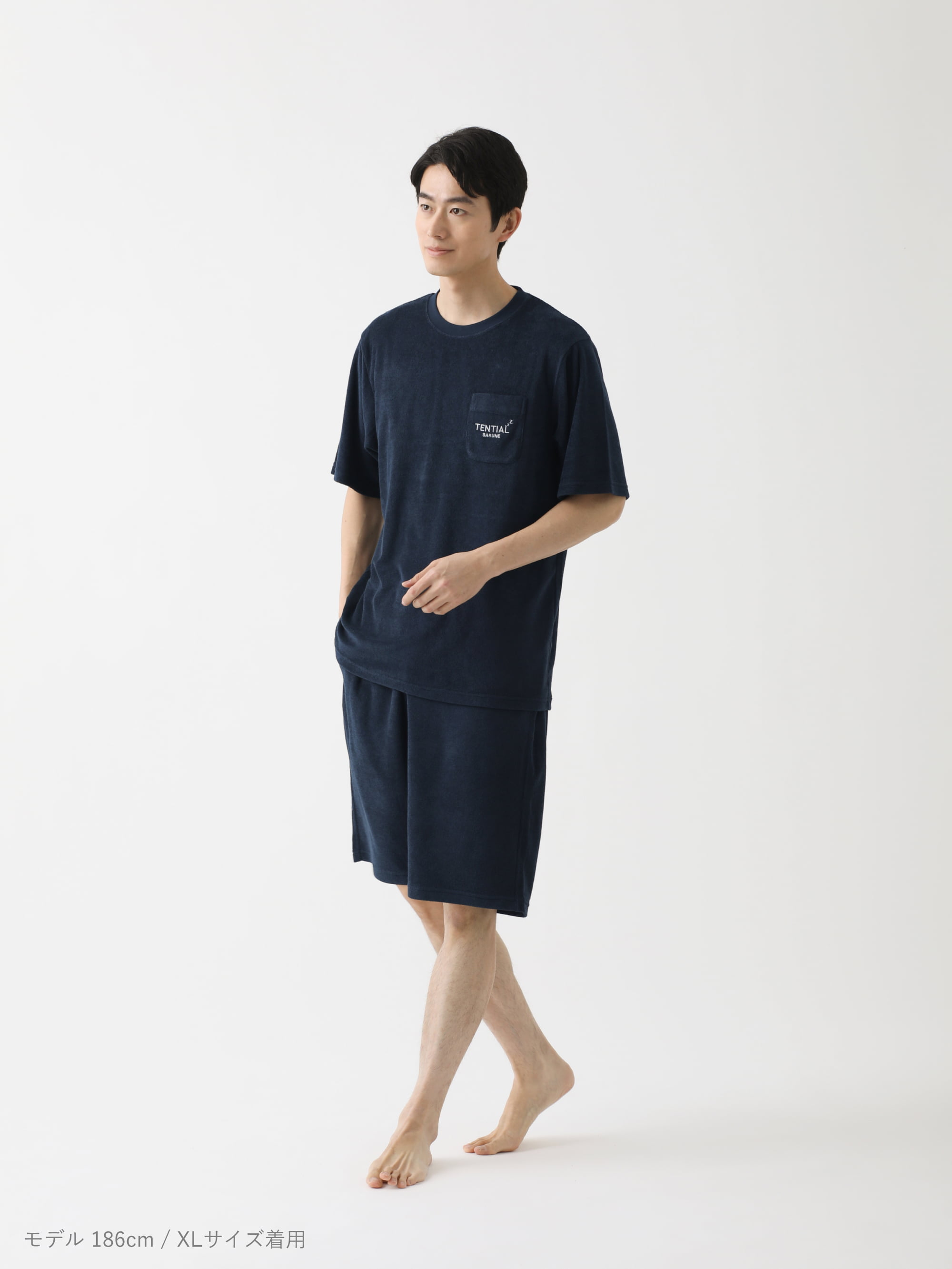 BAKUNE パイル / 上下セット（半袖Tシャツ・ショートパンツ