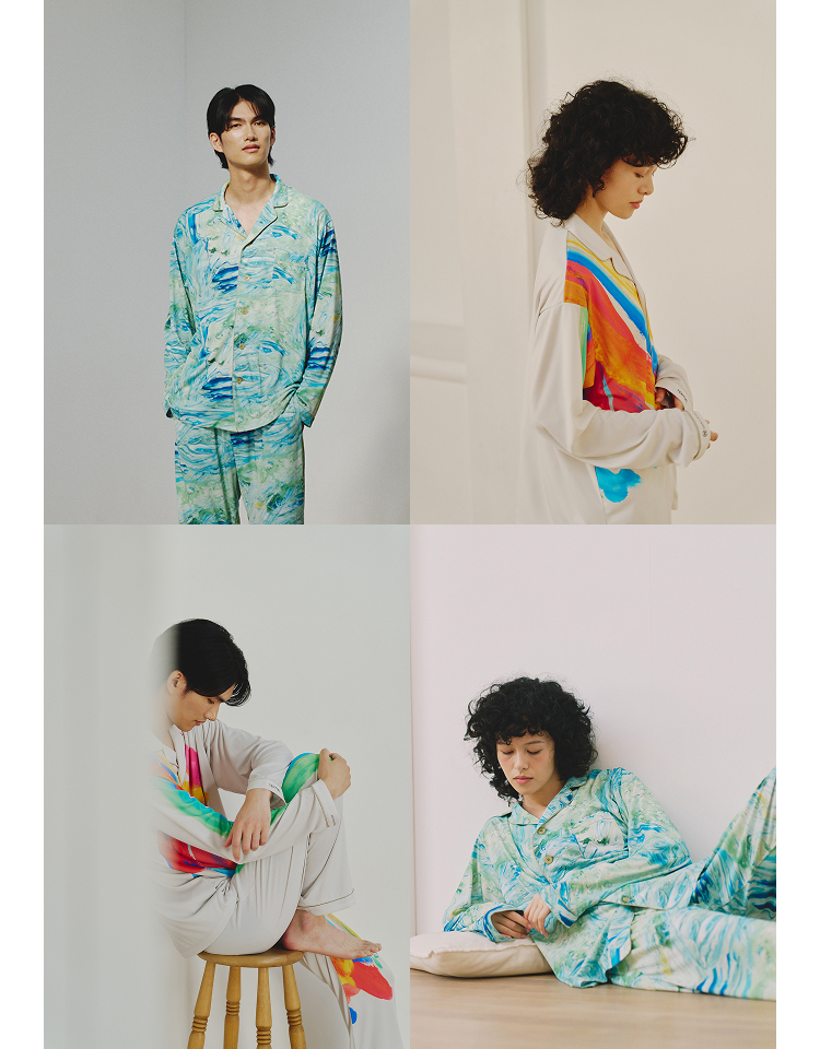 BAKUNE Pajamas Dry（HERALBONY/無題） / 上下セット（長袖シャツ