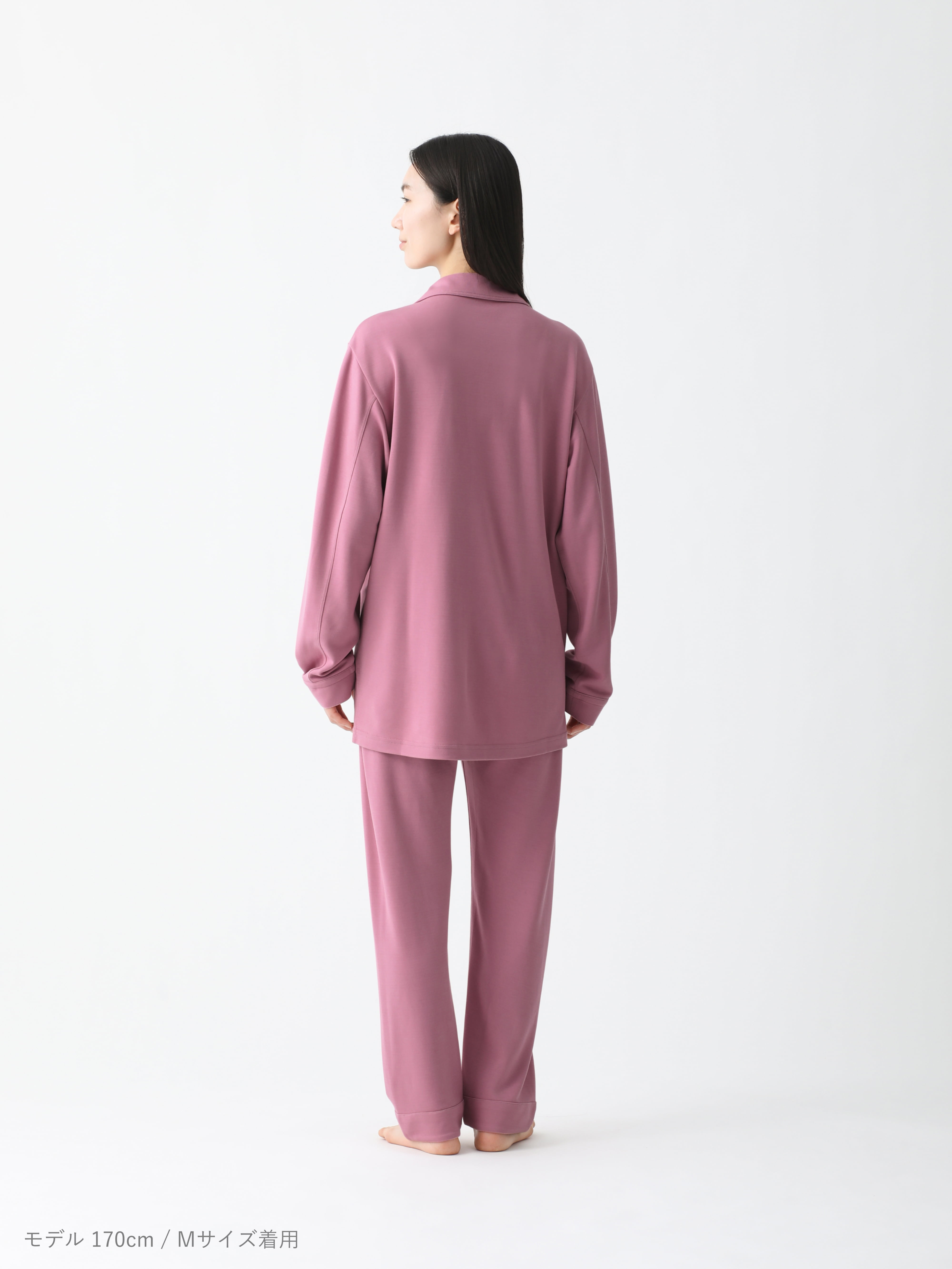 母の日・父の日限定】パジャマ スムース / 上下セット（長袖シャツ