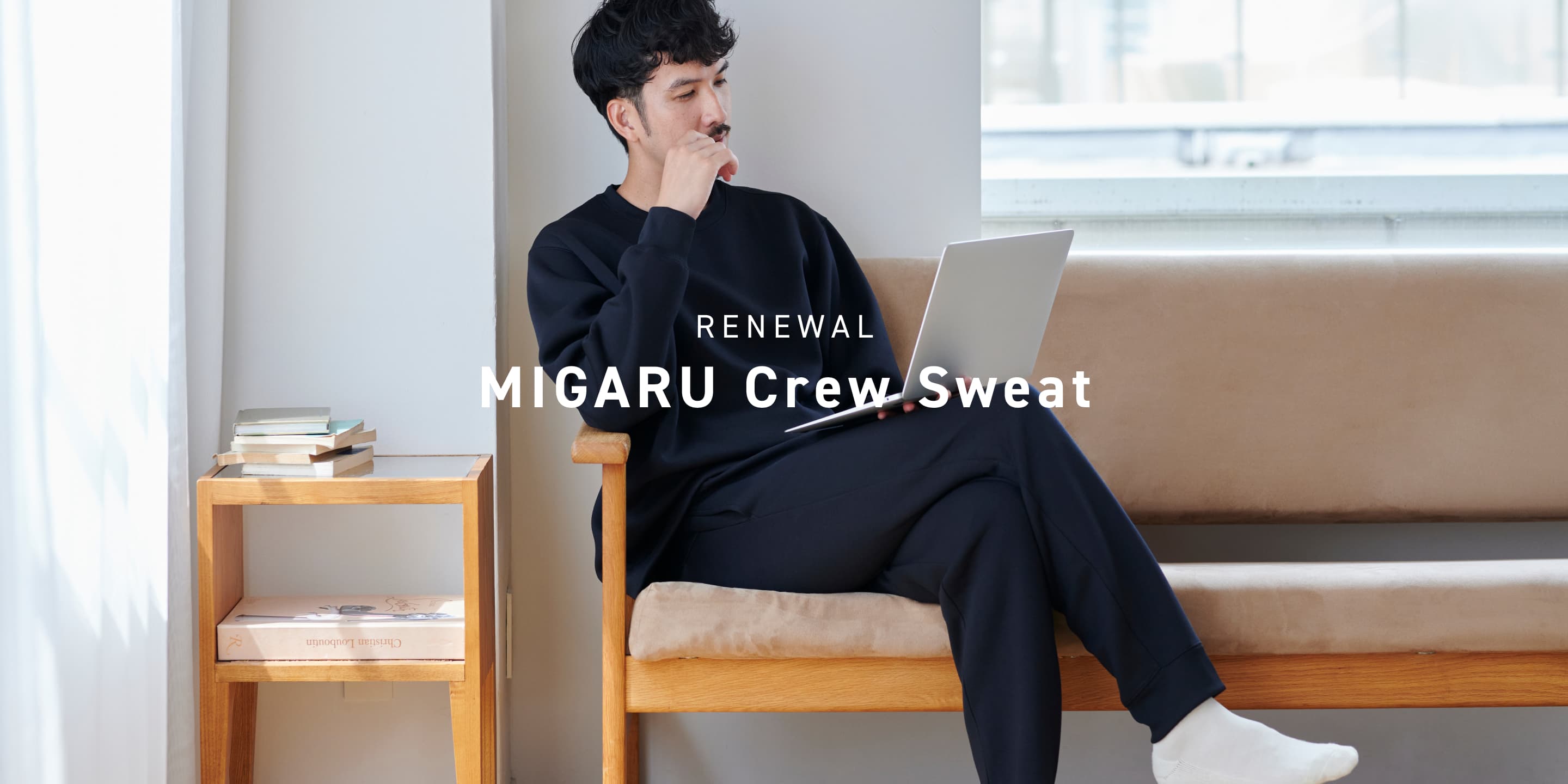 【Tential】 MIGARU WORK WEAR Crew Sweat L MIGARU WORK WEAR Crew Sweat | TENTIAL公式オンラインストア