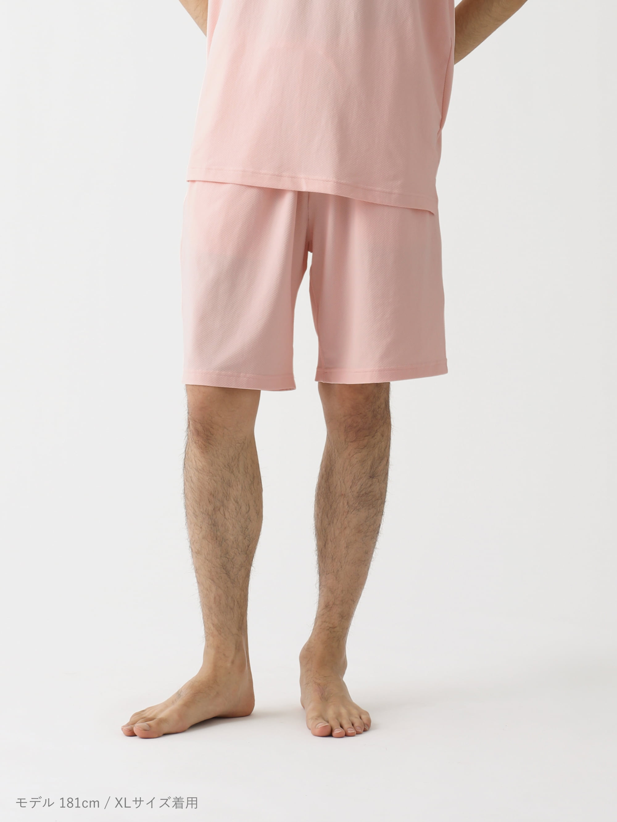 BAKUNE Mesh 上下セット（半袖Tシャツ・ショートパンツ）_25SS