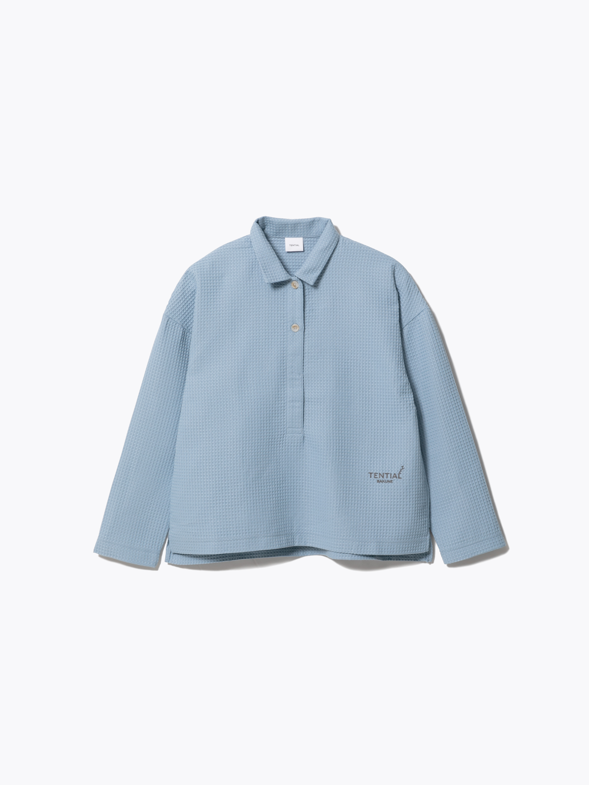 BAKUNE Waffle Women's / 長袖シャツ_25SS | TENTIAL公式オンラインストア