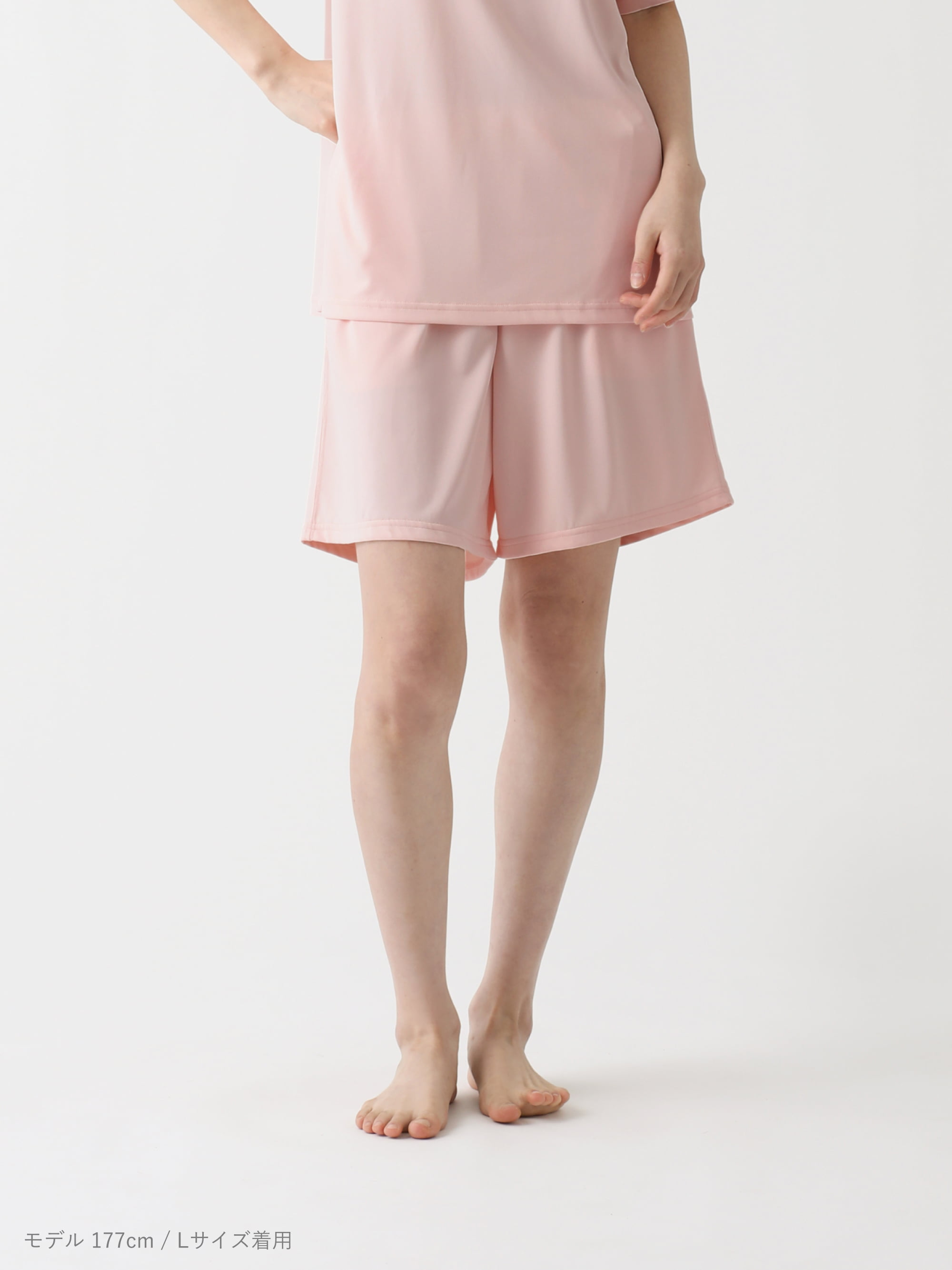 TENTIAL ピンク 上下セット 半袖Tシャツ・ショートパンツ BAKUNE Dry Women's 上下セット（半袖Tシャツ・ショートパンツ）_25SS