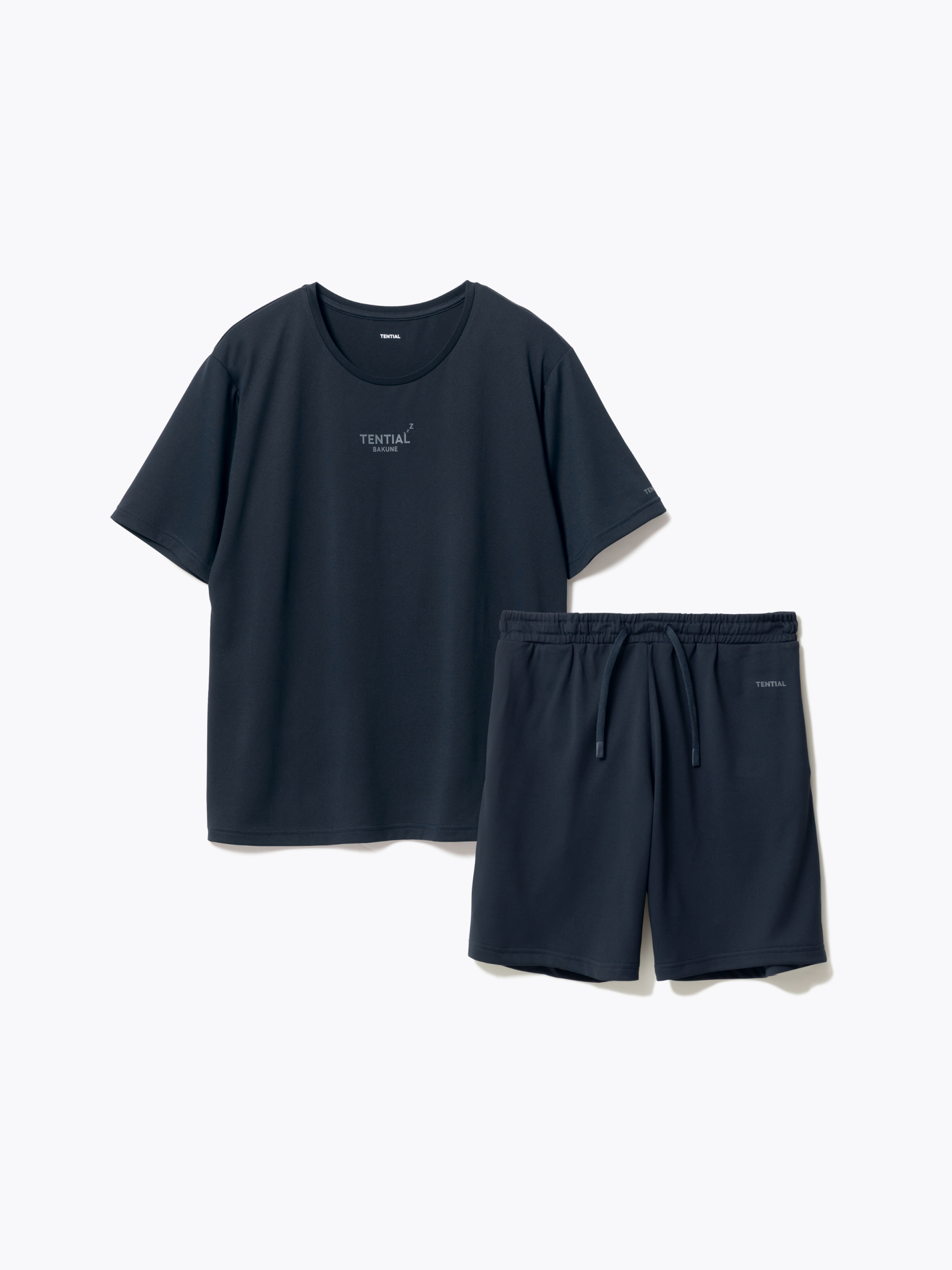 テンシャル　BAKUNE半袖Tシャツ上下セット　レディースMサイズ BAKUNE スムース / 上下セット（半袖Tシャツ・ショートパンツ