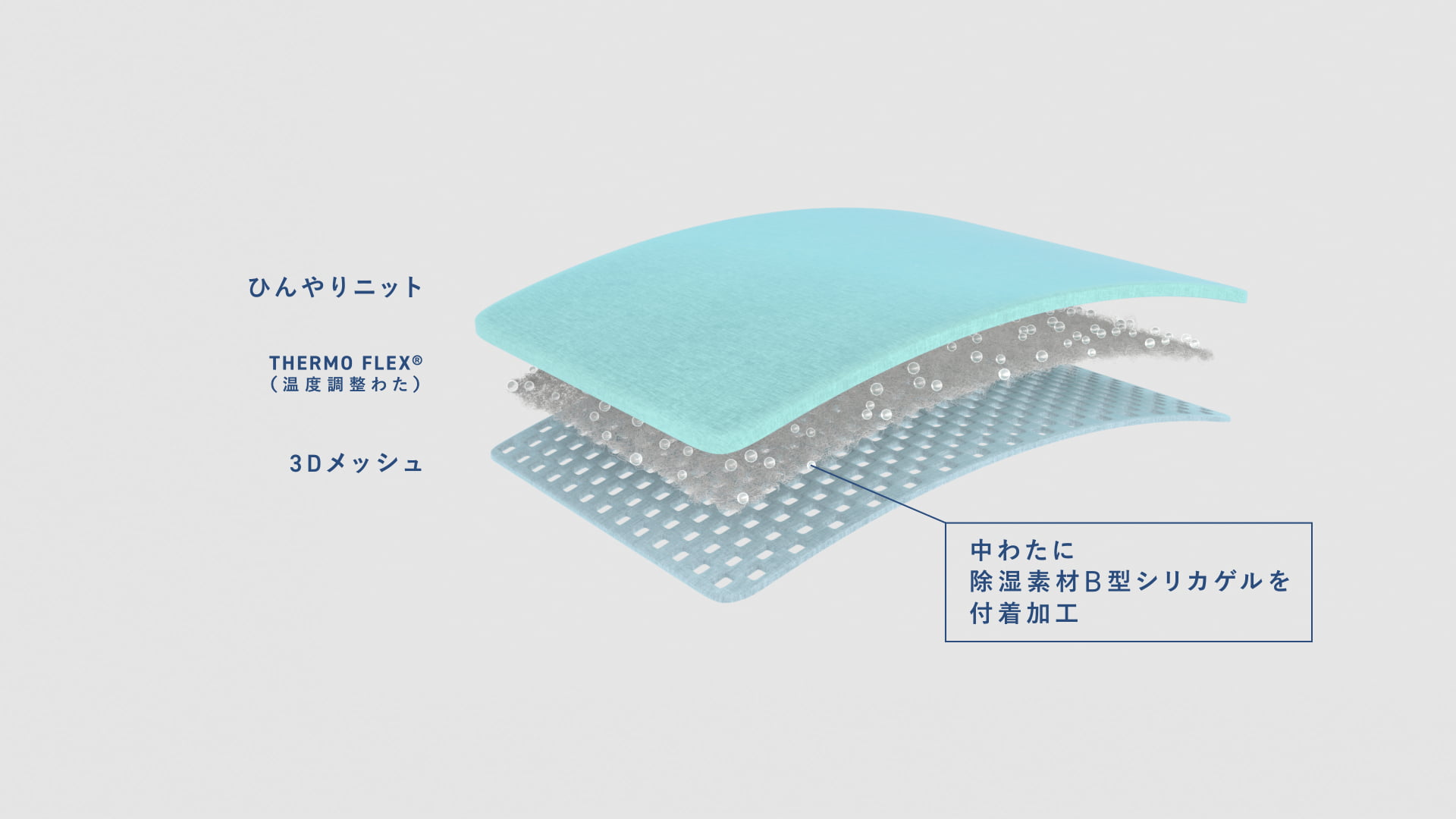 BAKUNE 枕パッド クール 2枚セット_26SS / 夏用枕パッド 2枚セット