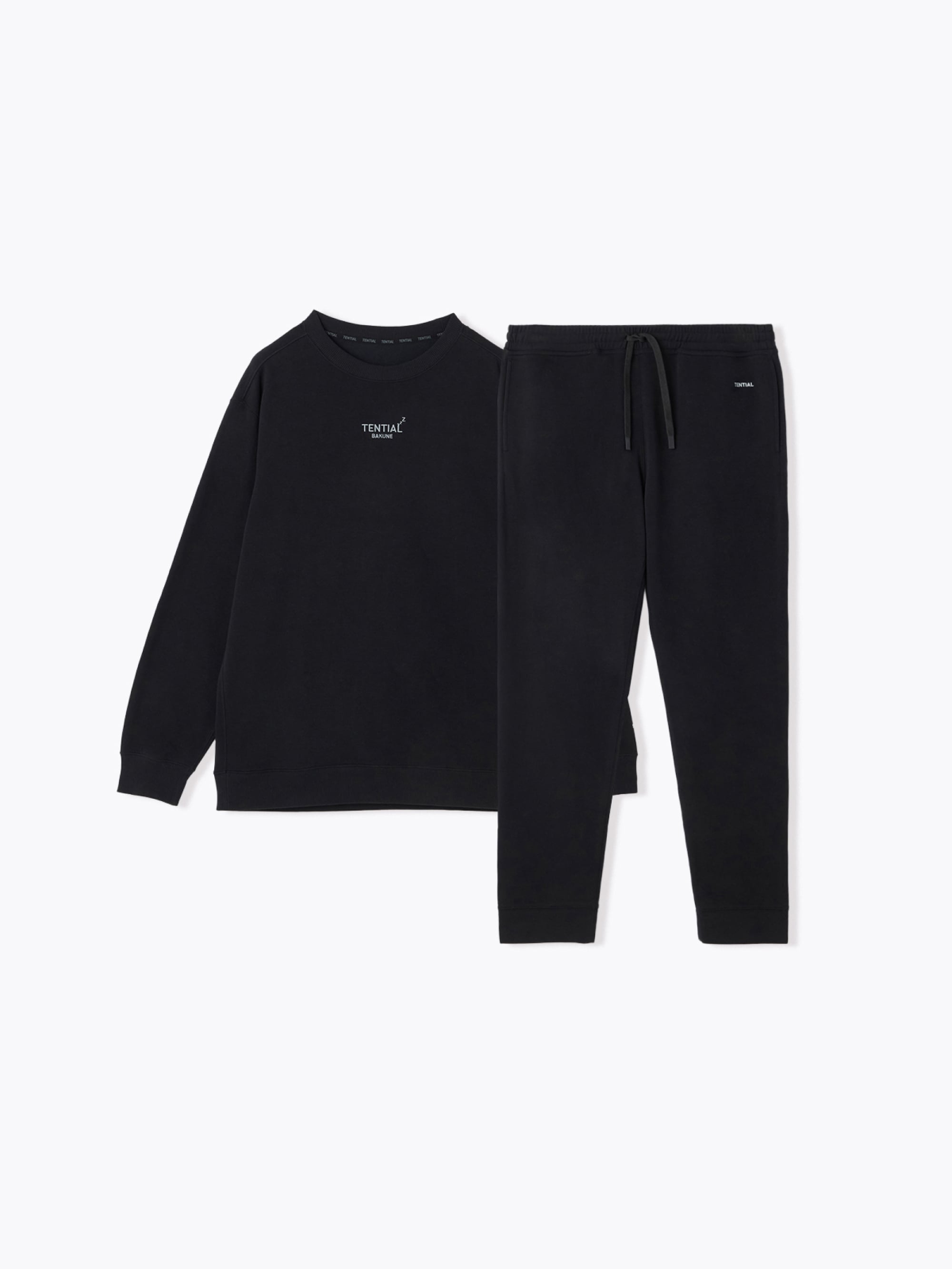 【新品未開封】TENTIAL BAKUNE Pajamas Sweat上下 BAKUNE スウェット メンズ / 上下セット（長袖クルーネックシャツ
