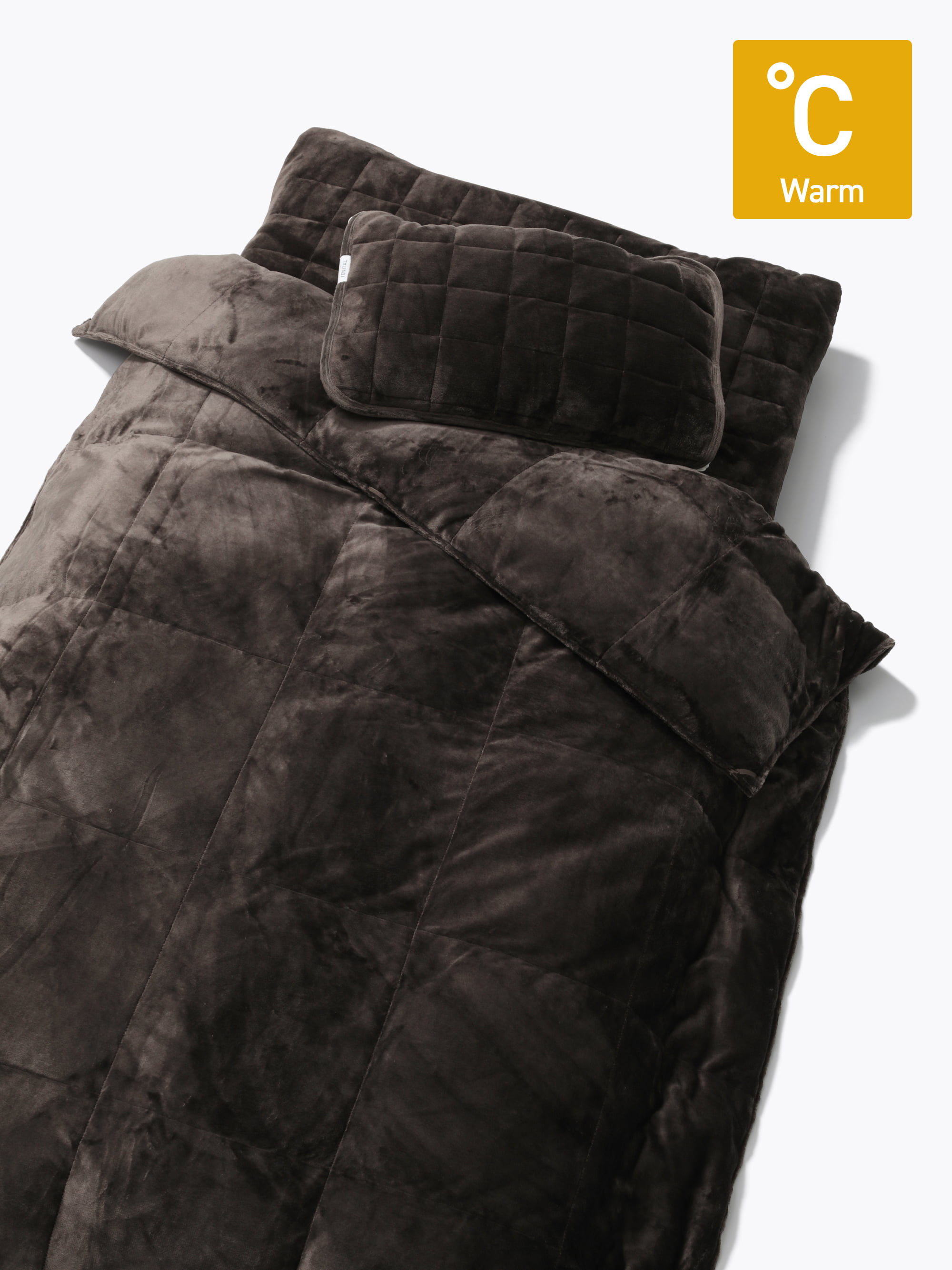 冬用寝具3点セット / 冬用掛け布団・冬用敷きパッド・冬用枕パッド2枚