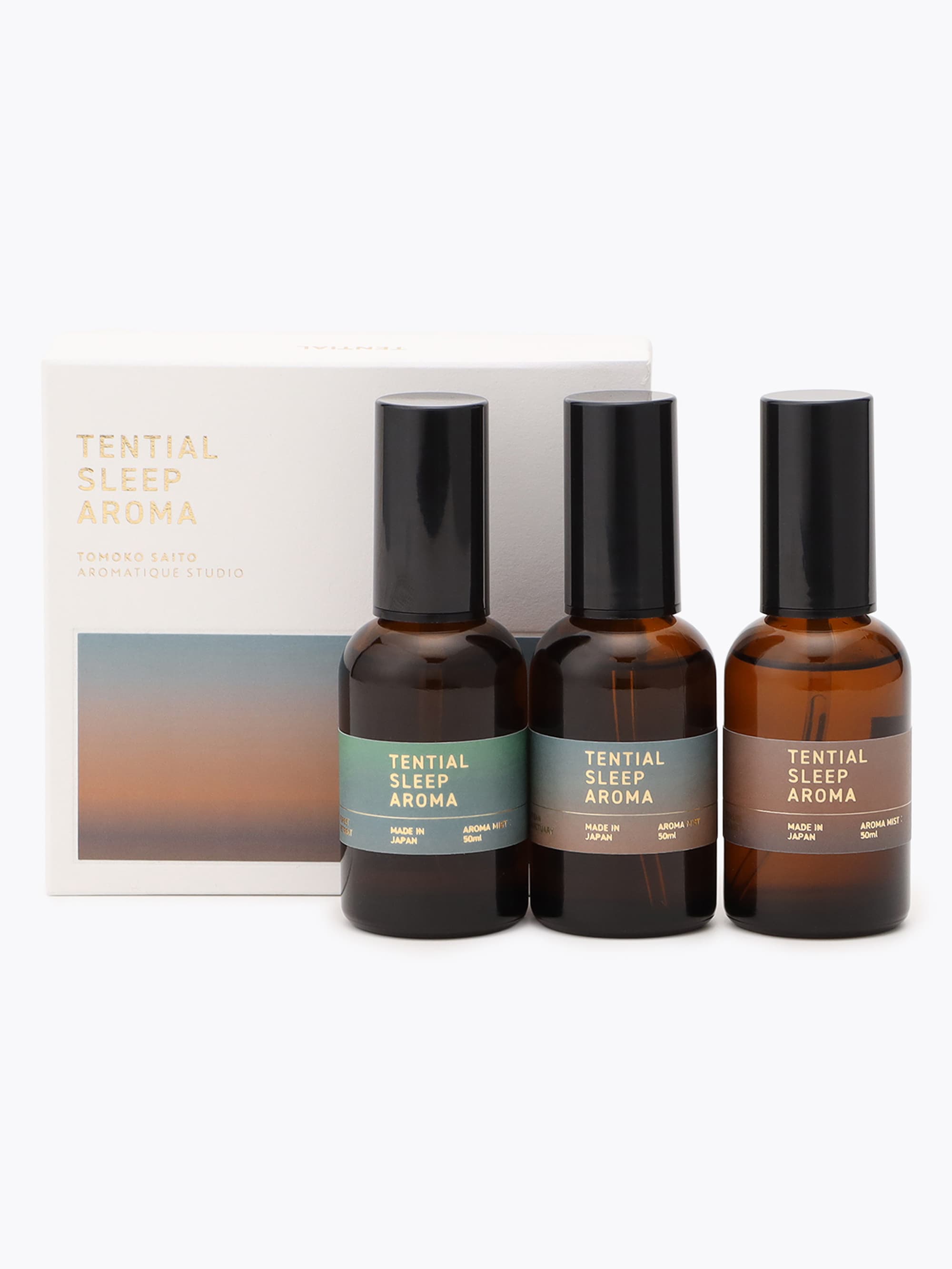 TENTIAL SLEEP AROMA ミスト3本セット（TOMOKO SAITO AROMATIQUE