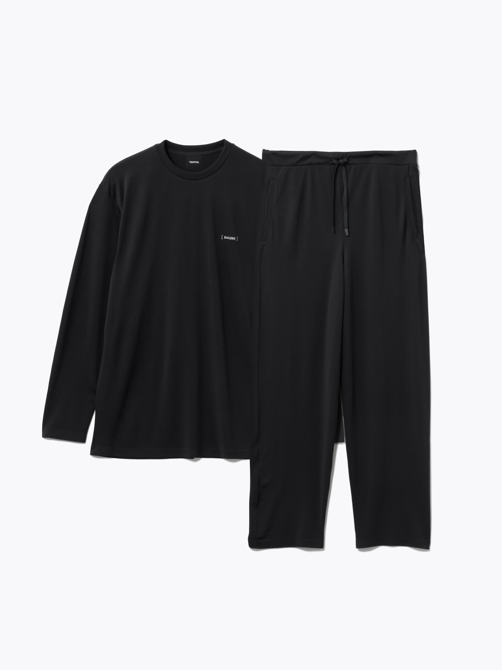 BAKUNE 3D Dry Men's 上下セット（長袖Tシャツ・ロングパンツ