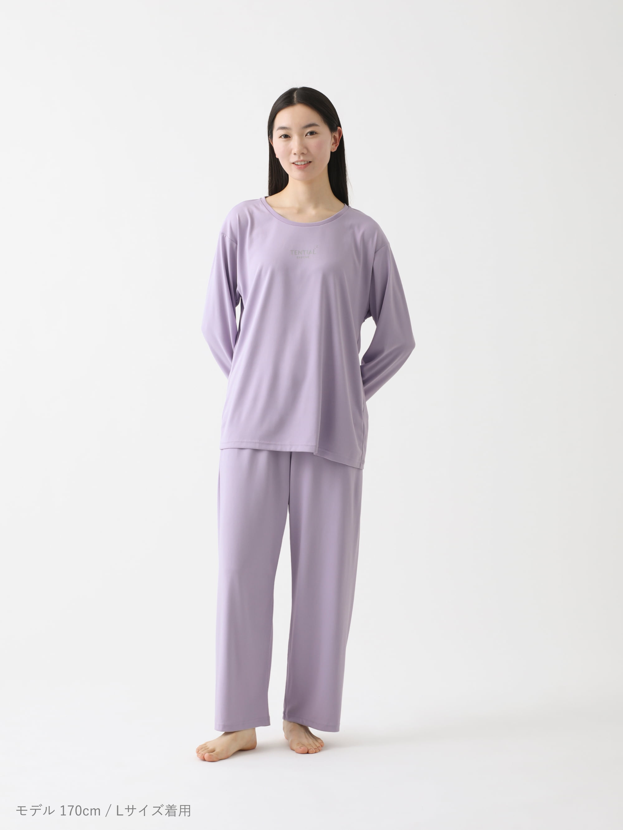BAKUNE Dry Women's 上下セット（長袖Tシャツ・ロングパンツ）_25SS