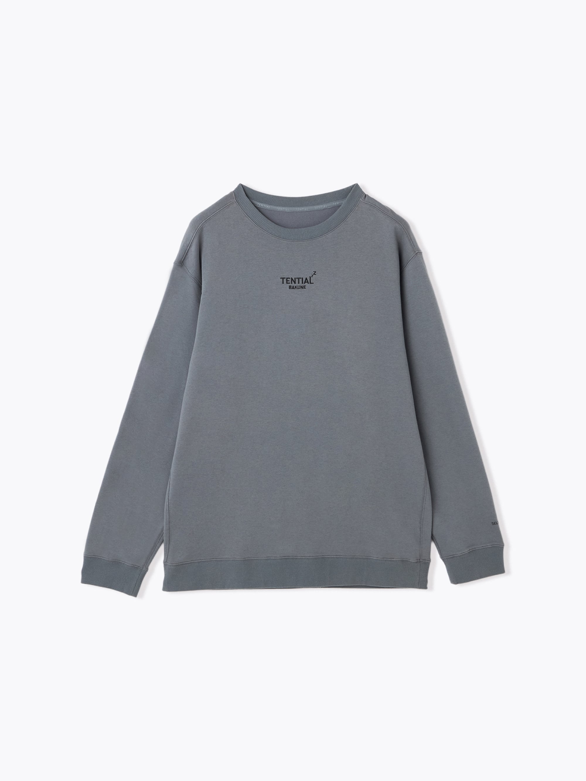 BAKUNE スウェット メンズ / 長袖クルーネックシャツ_25FW | TENTIAL
