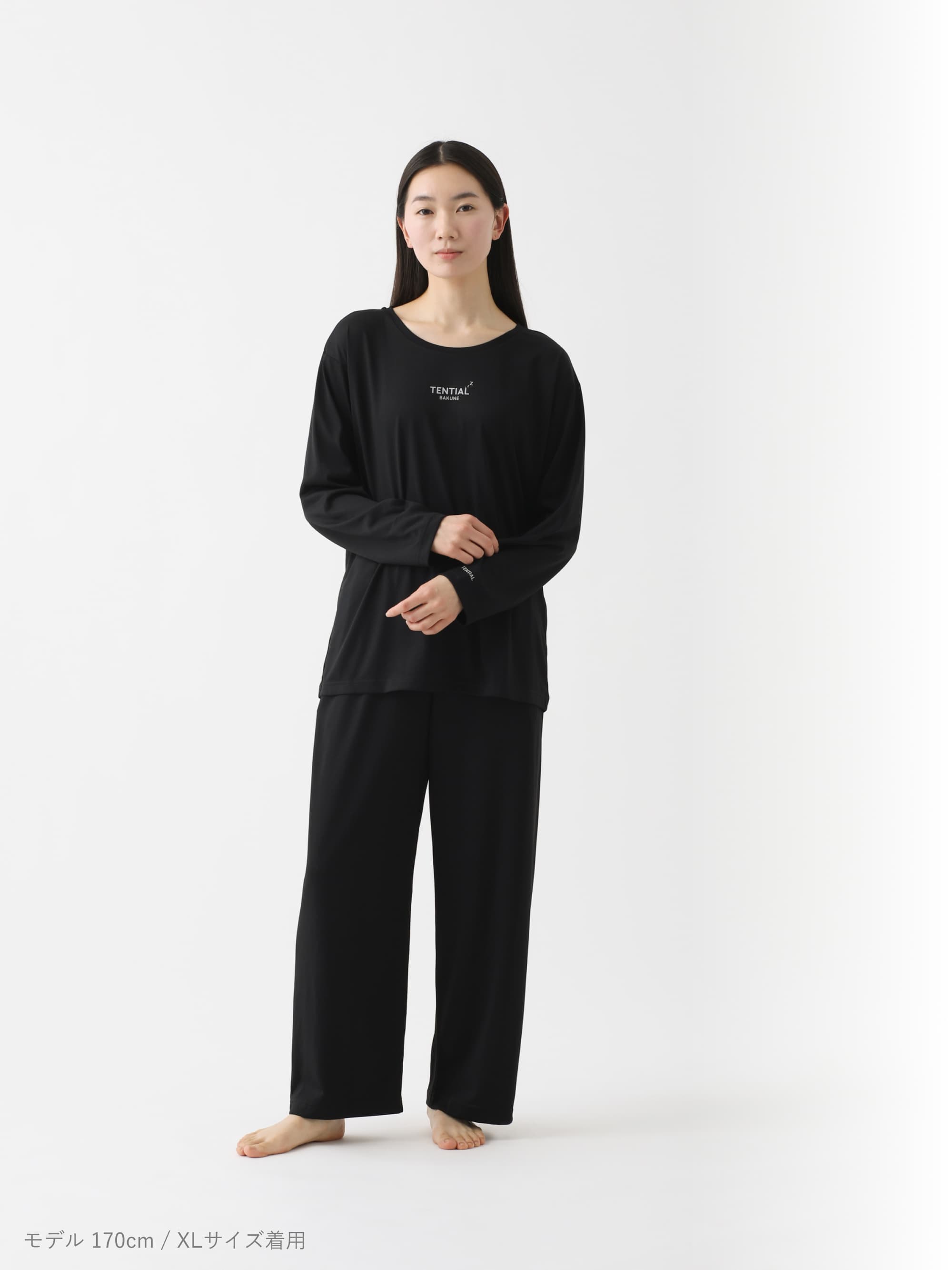 BAKUNE Dry Women's 上下セット（長袖Tシャツ・ロングパンツ）_25SS