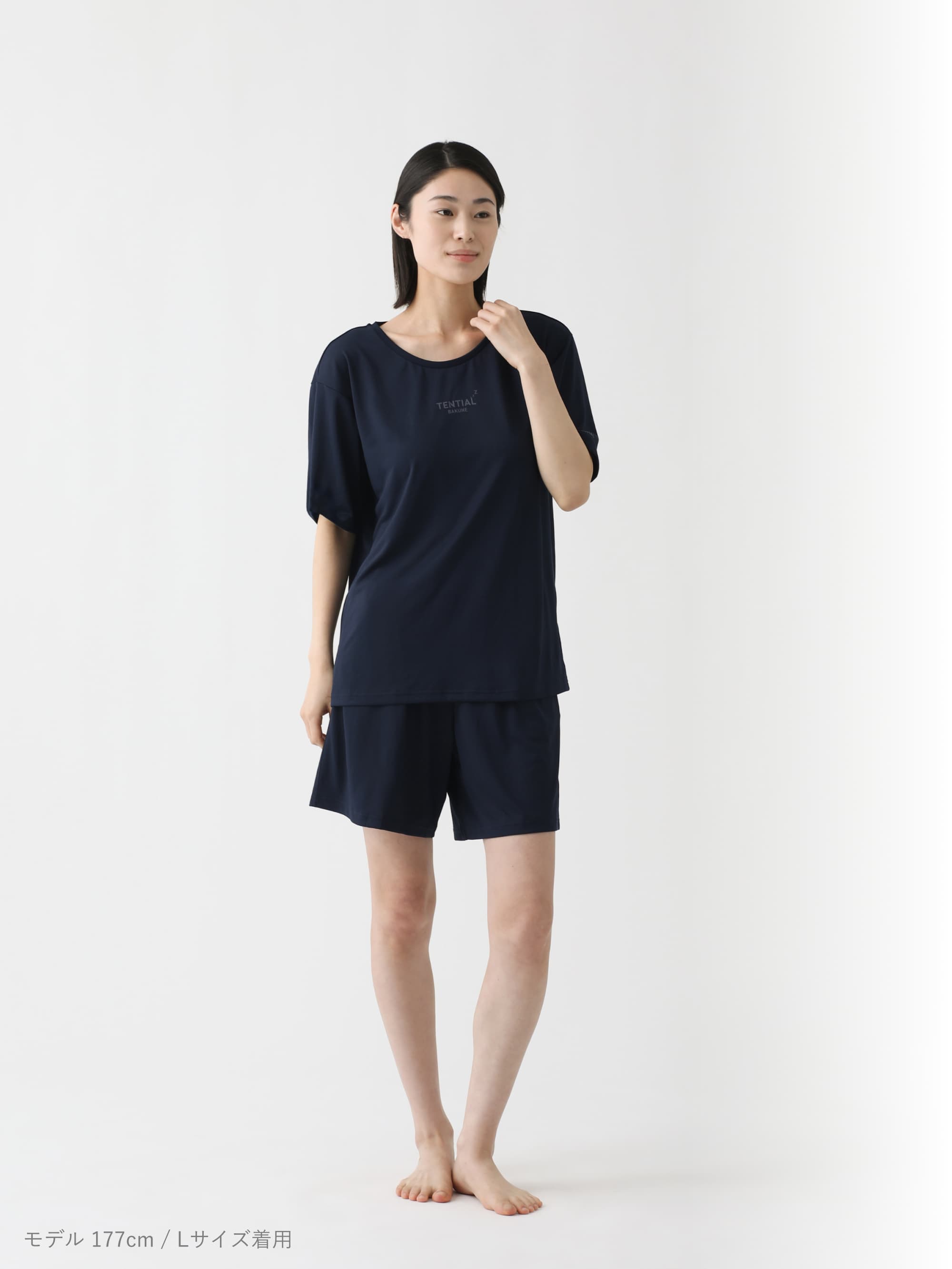 BAKUNE Dry Women's 上下セット（半袖Tシャツ・ショートパンツ）_25SS