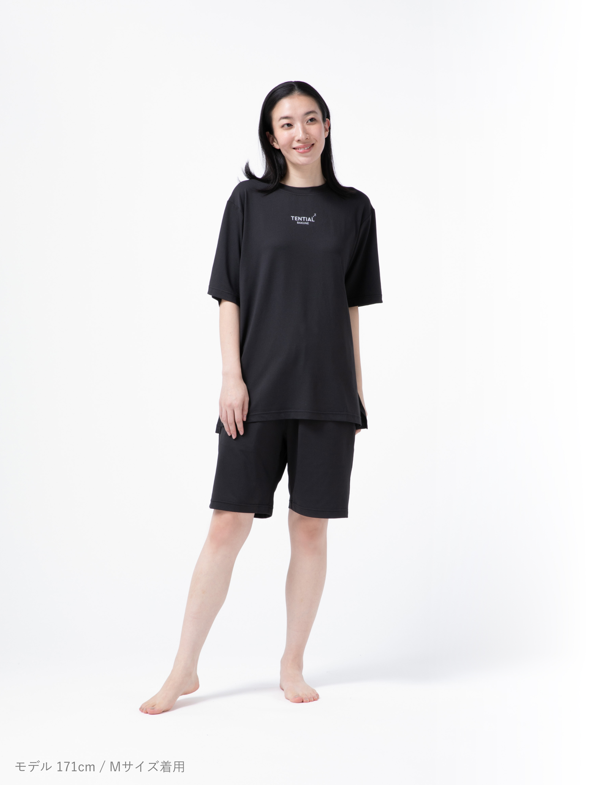 BAKUNE Mesh 上下セット（半袖Tシャツ・ショートパンツ）_25SS