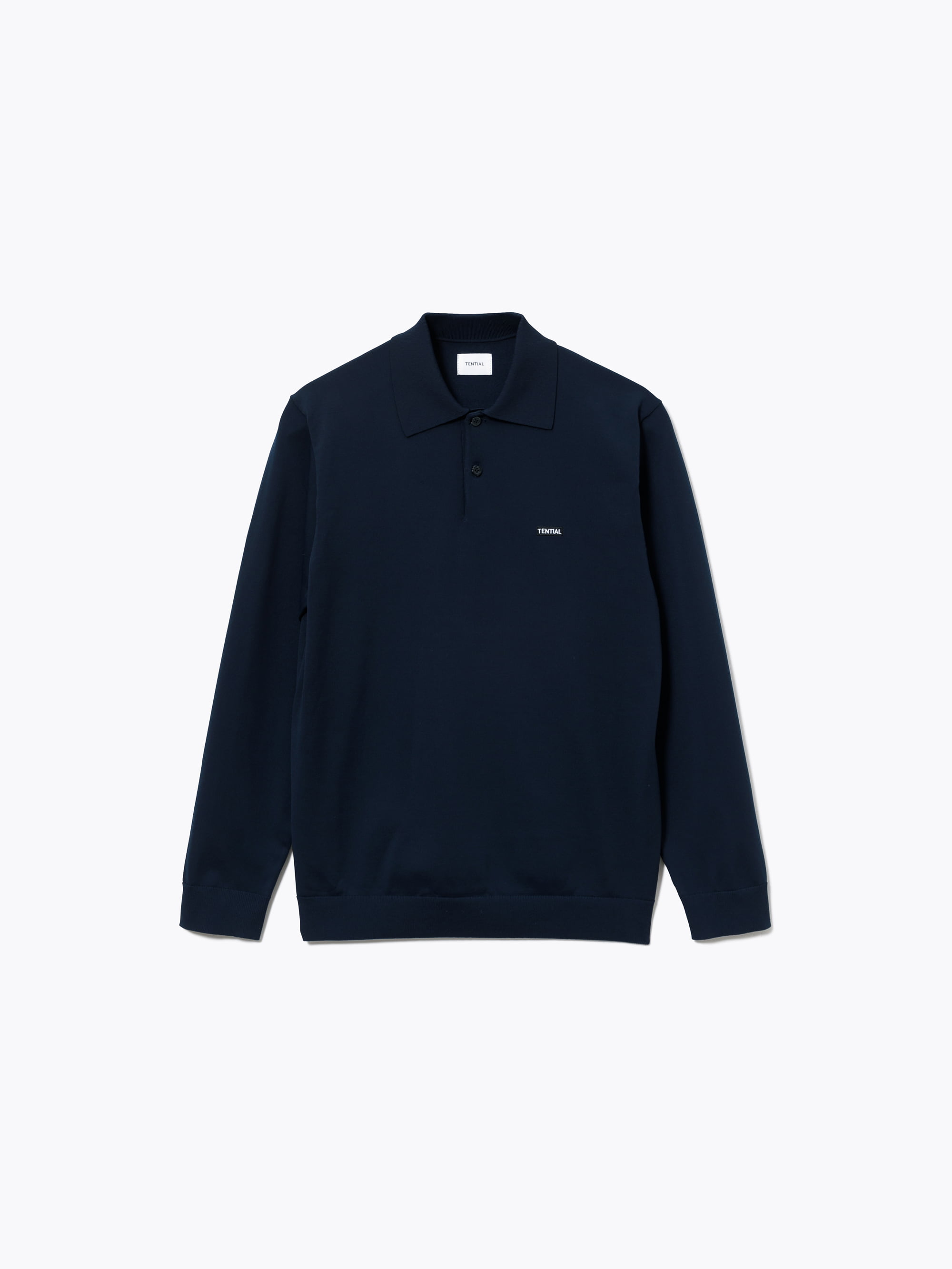 MIGARU Light Knit Long Sleeve Polo Shirt / 長袖ポロシャツ_25FW