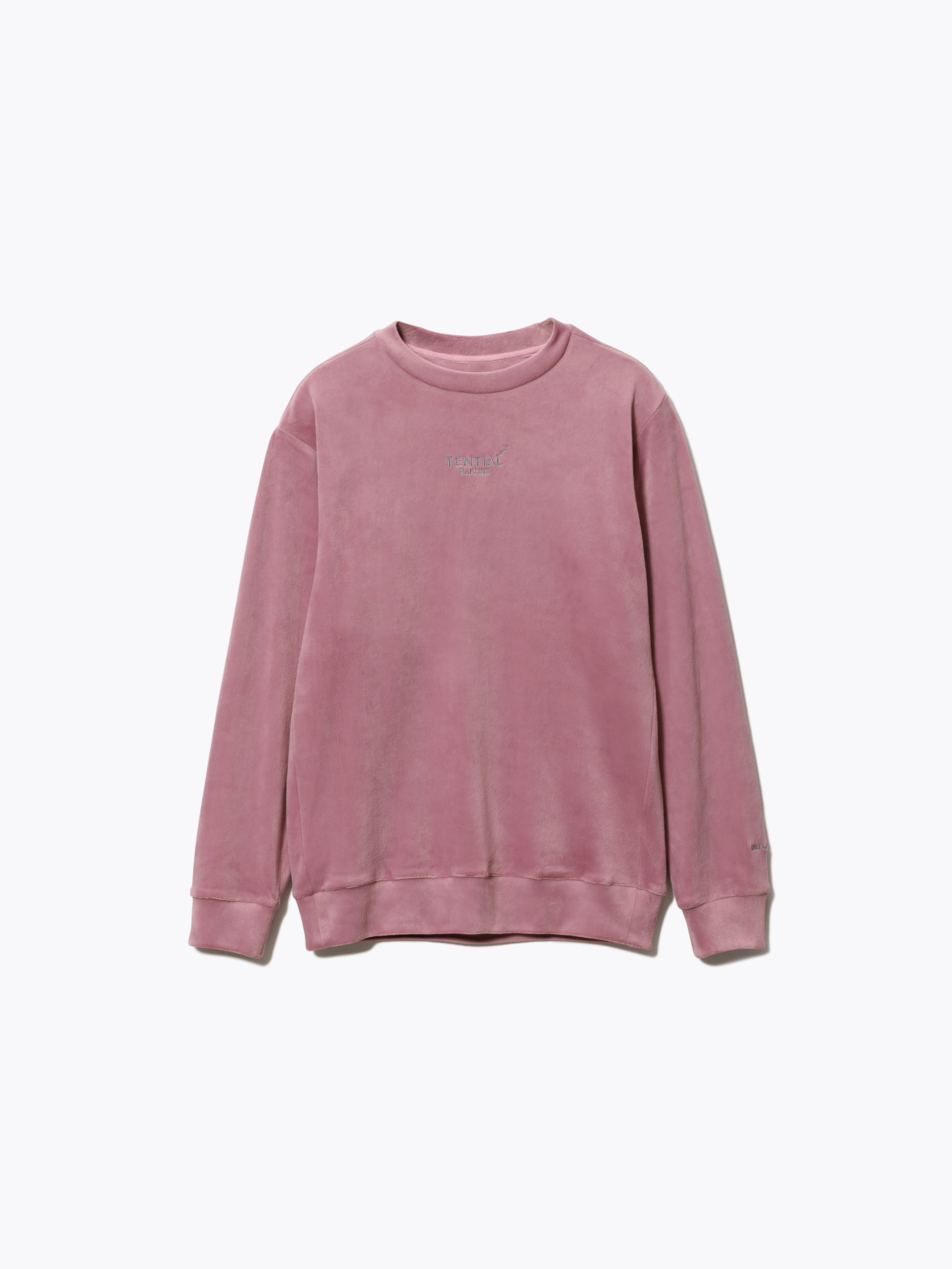 BAKUNE ベロア / 長袖クルーネックシャツ_25FW | TENTIAL公式