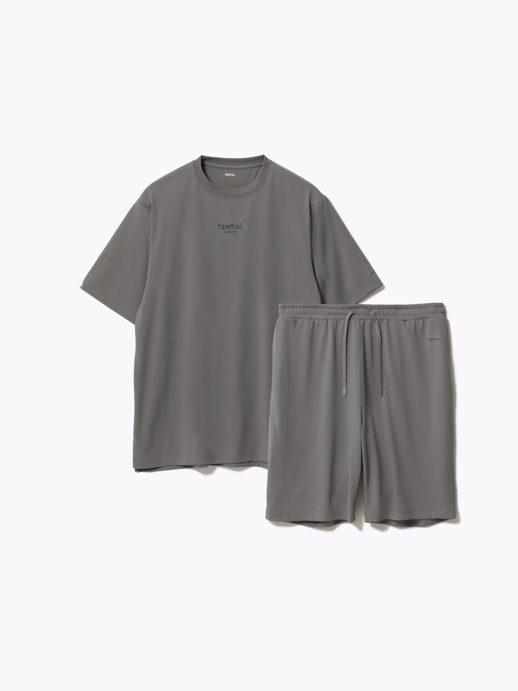 BAKUNE Dry Men's 上下セット（半袖Tシャツ・ショートパンツ）_25SS