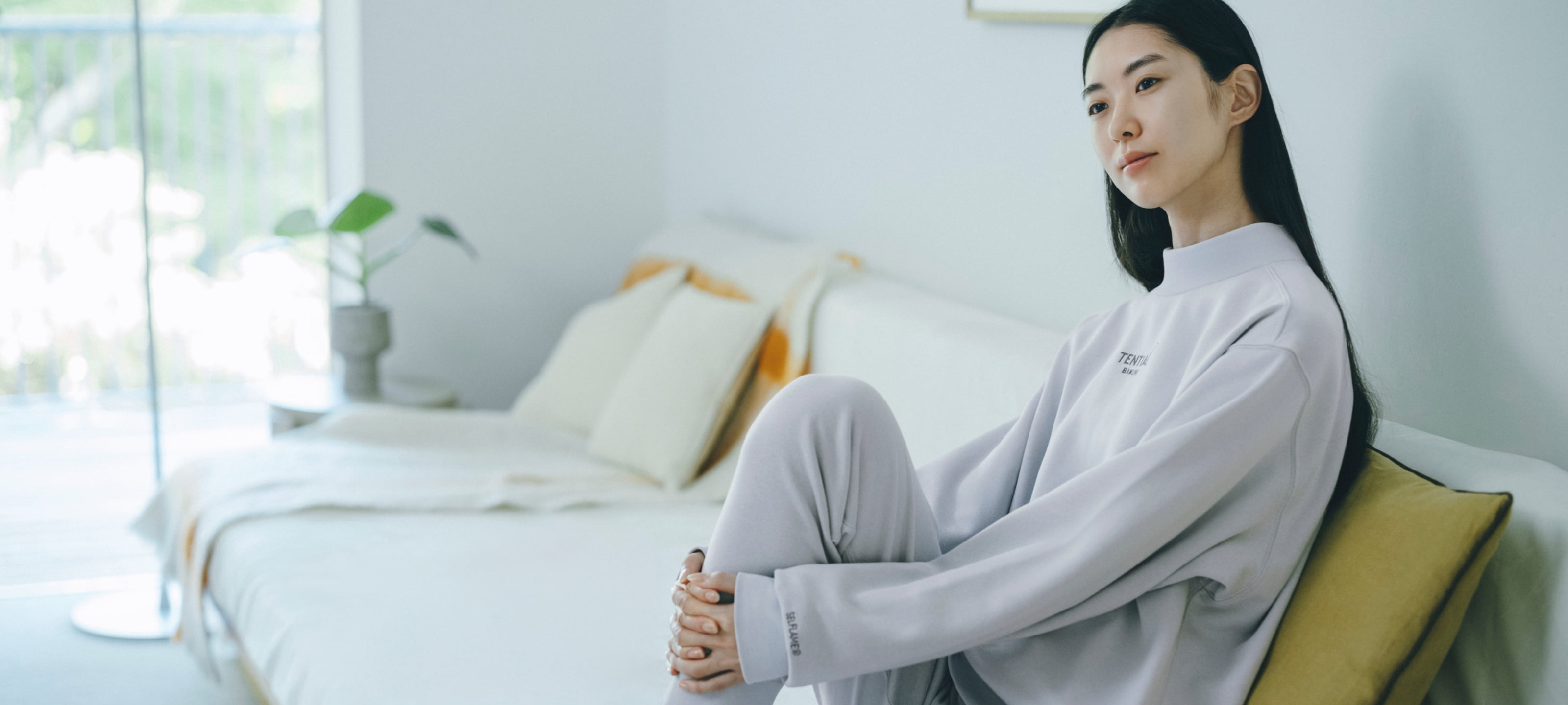 BAKUNE ウォーム / 上下セット（長袖クルーネックシャツ・ロング