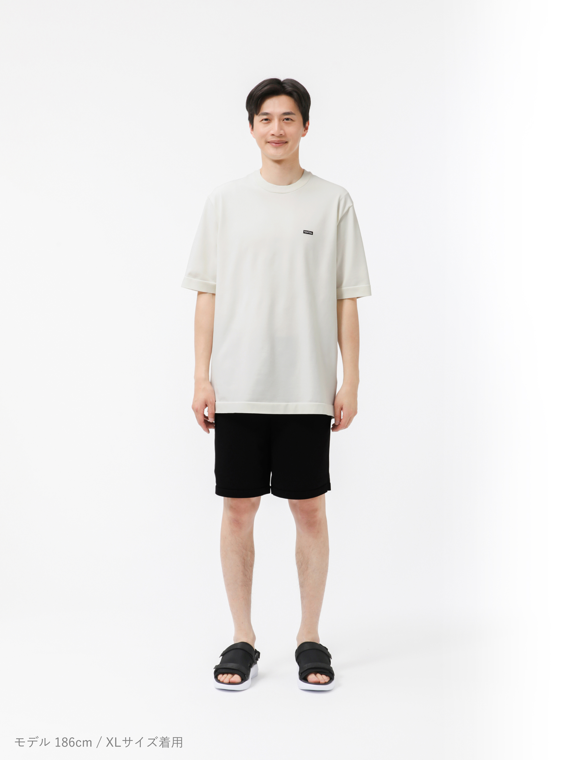 MIGARU Light Knit Short Sleeve T-Shirt / 上下セット（半袖Tシャツ