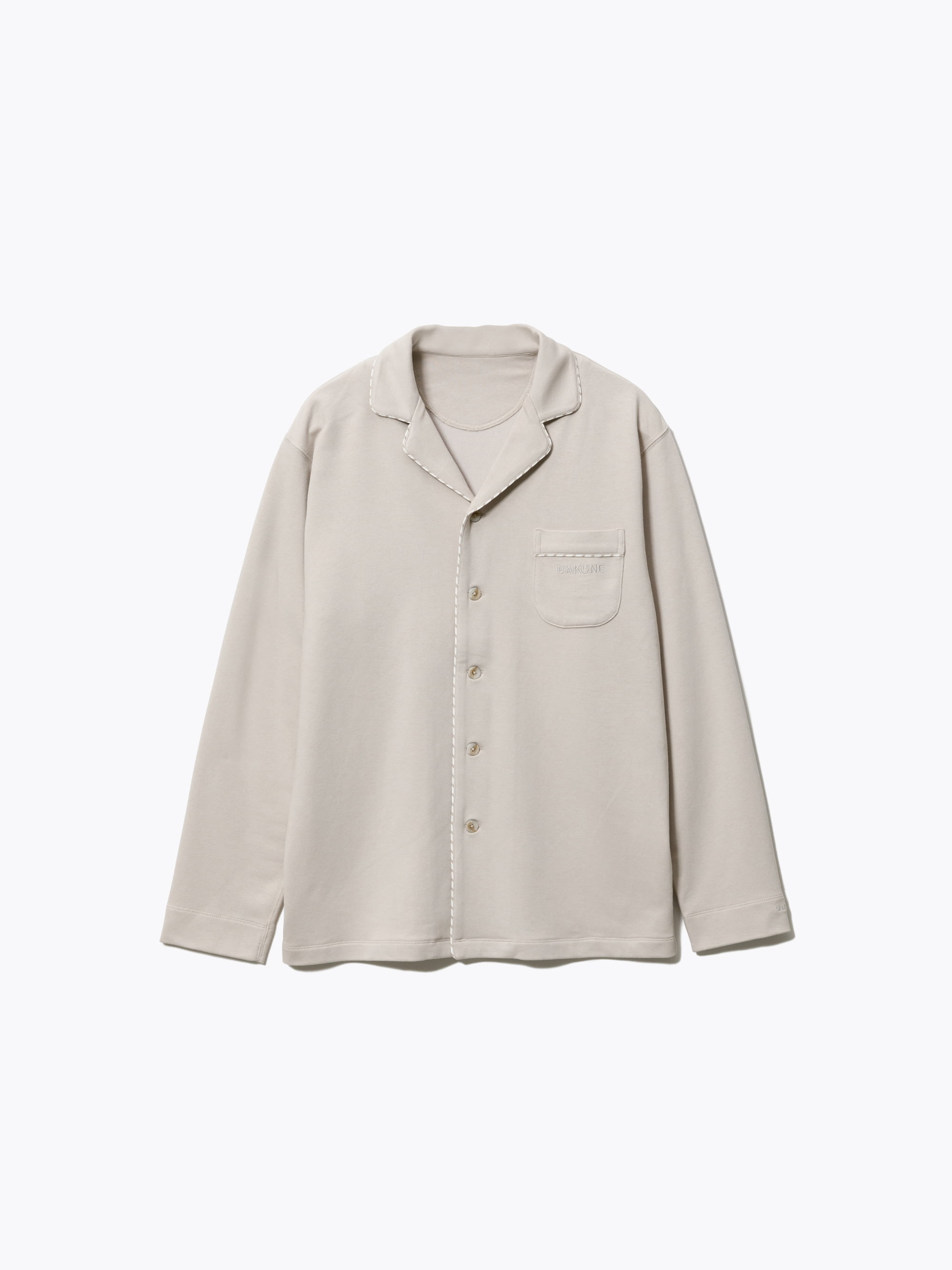 BAKUNE パジャマ スウェット / 長袖シャツ_25FW | TENTIAL公式