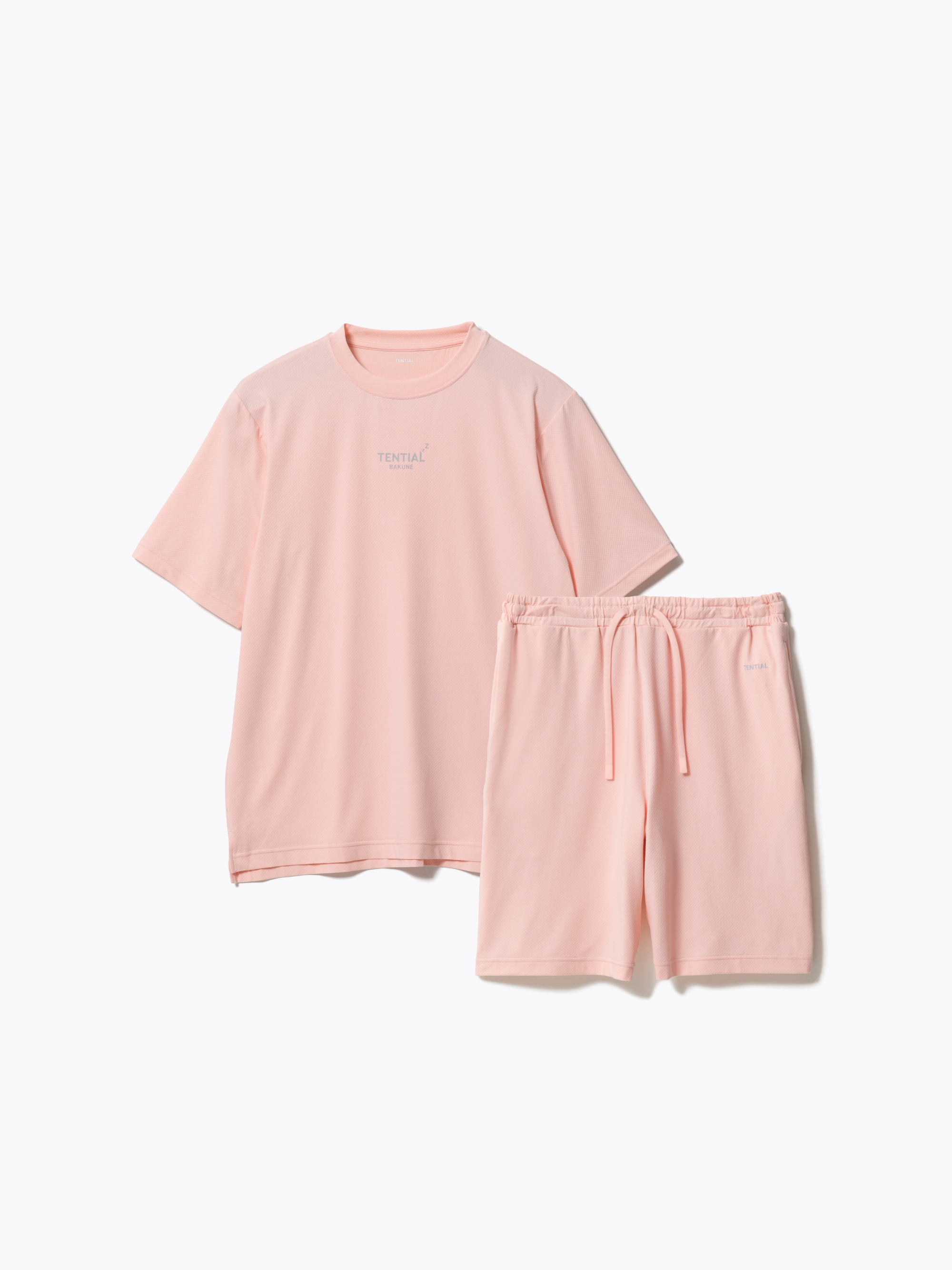 BAKUNE Mesh 上下セット（半袖Tシャツ・ショートパンツ）_25SS