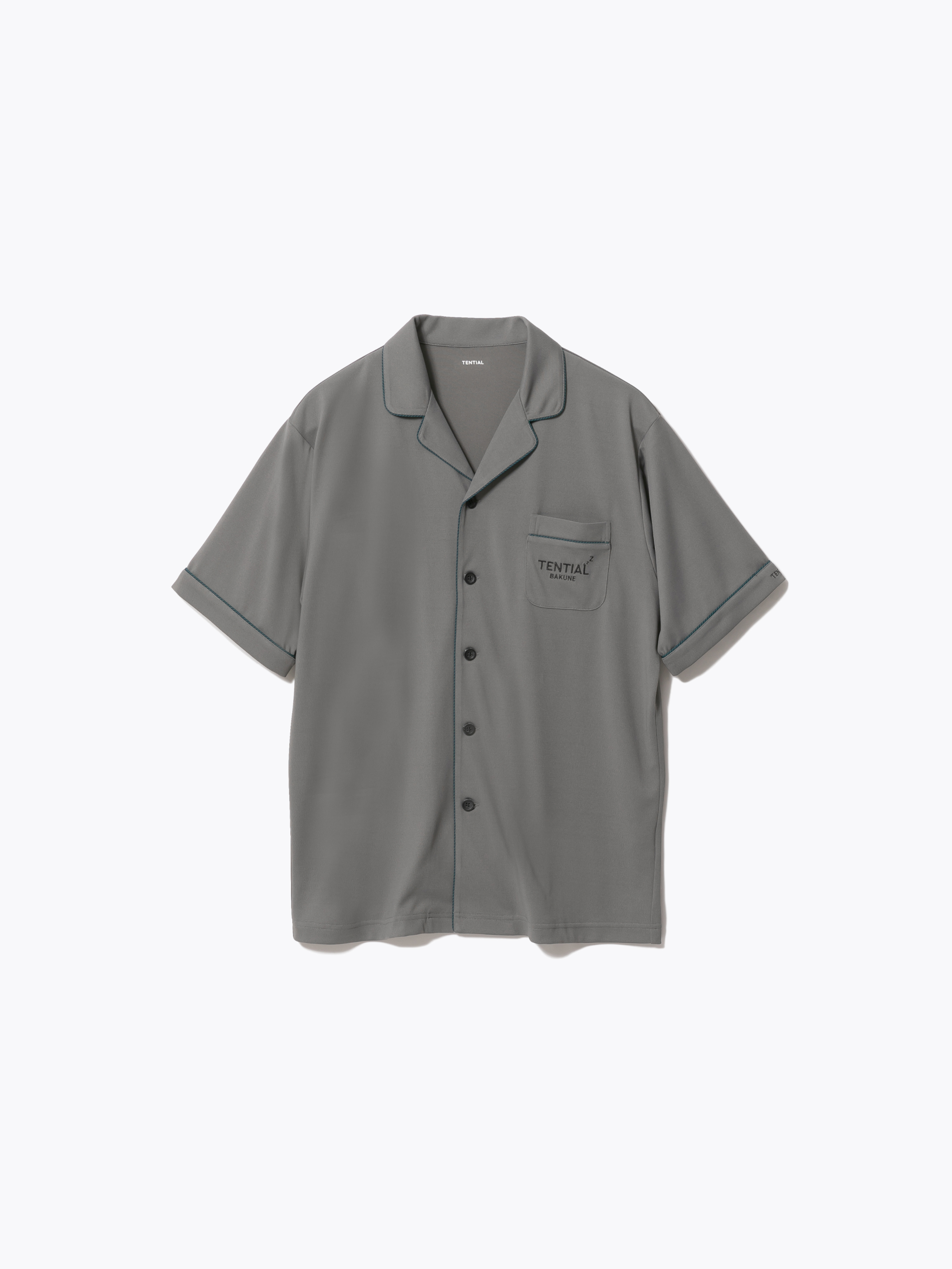 BAKUNE Pajamas DRY short sleeve shirt上 BAKUNE Pajamas Dry 半袖シャツ_25SS | TENTIAL[テンシャル