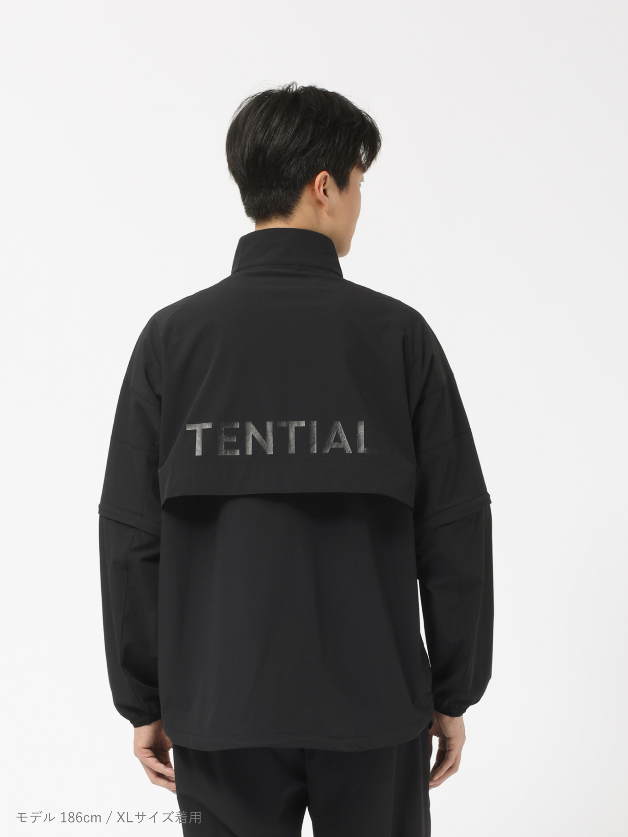 Golf Wear Woven Long Sleeve Blouson Half Zip / 上下セット