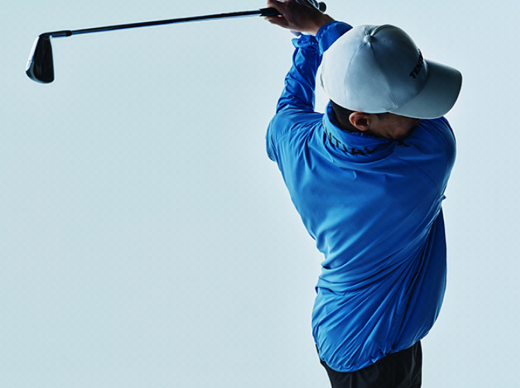 Golf Wear Woven Long Sleeve Blouson Packable / ブルゾンパッカブル