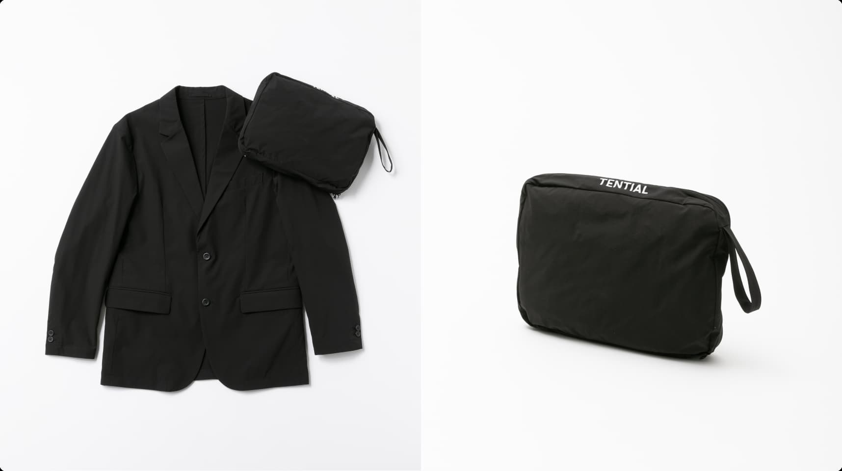 MIGARU Woven Tailored Jacket Packable / 上下セット（パッカブル