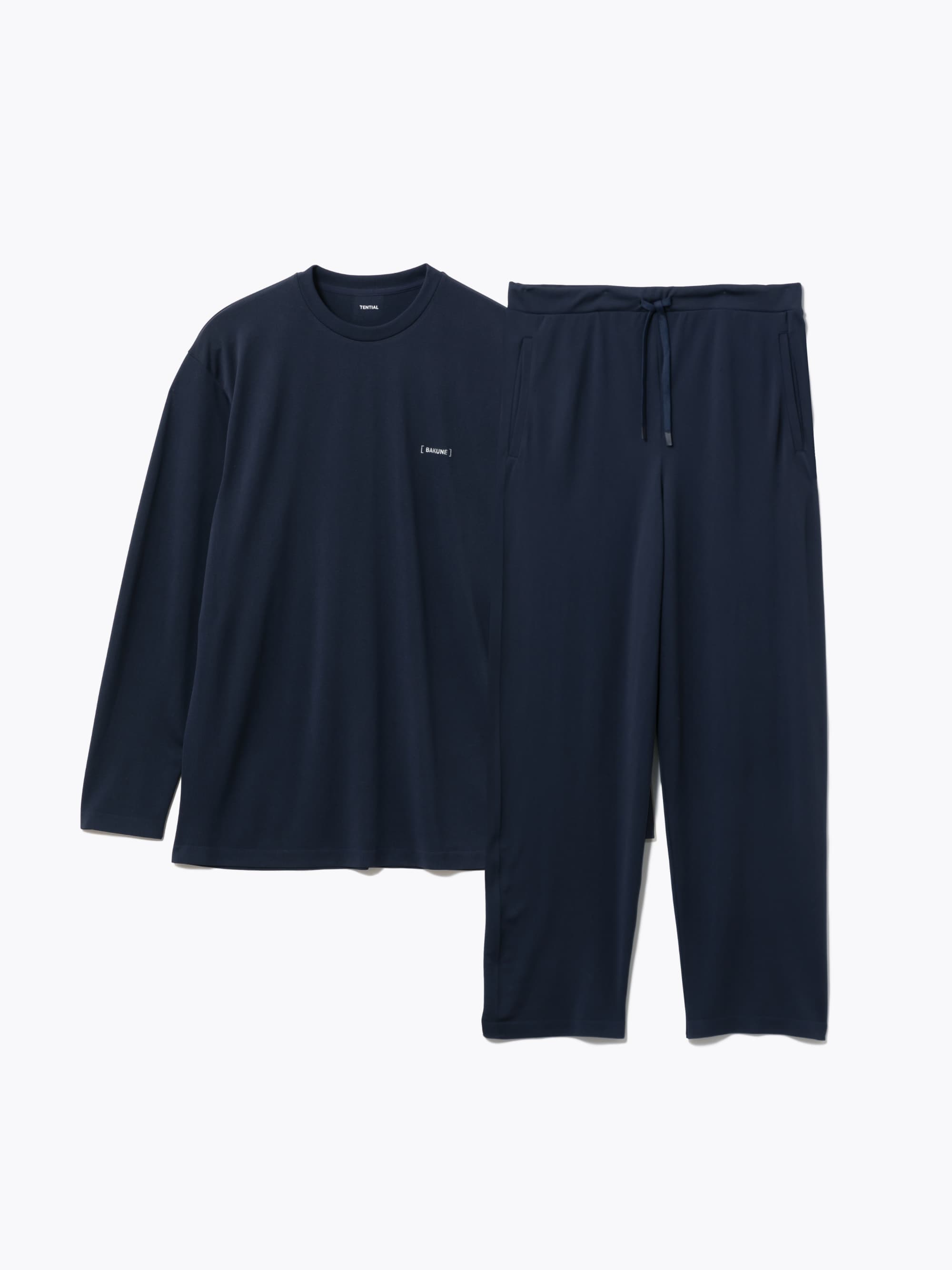 BAKUNE 3D Dry Men's 上下セット（長袖Tシャツ・ロングパンツ）_25SS