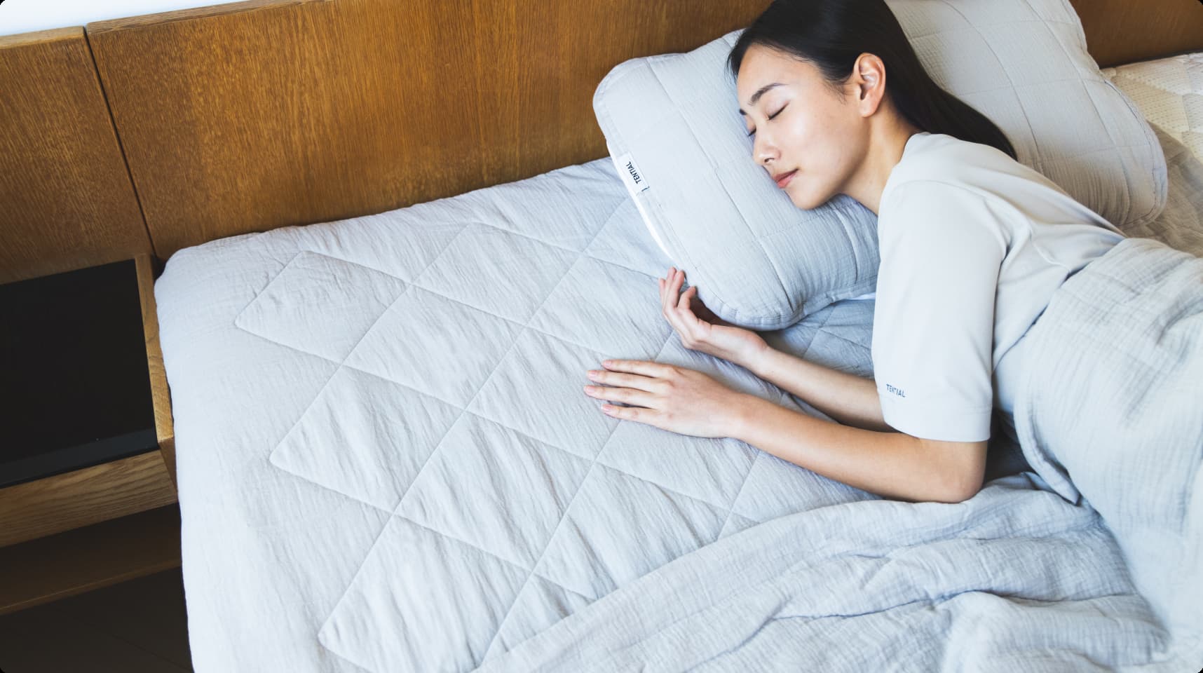 シーツ・カバー TENTIAL BAKUNE BedPad CoolOrganicCotton BAKUNE Bed Pad Cool Organic Cotton / 夏用敷きパッド_25SS | TENTIAL